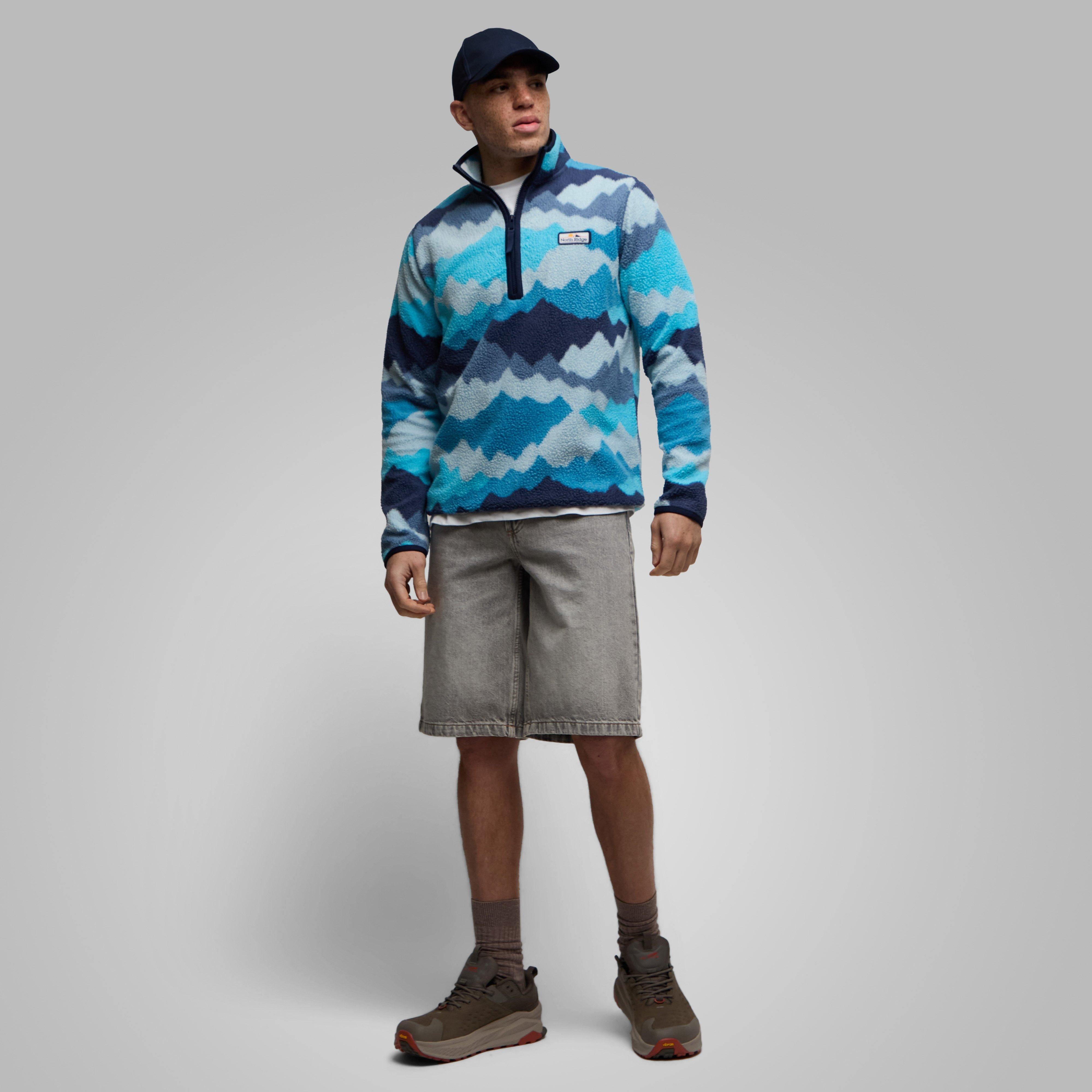 Men’s Vision Half-Zip Printed Fleece