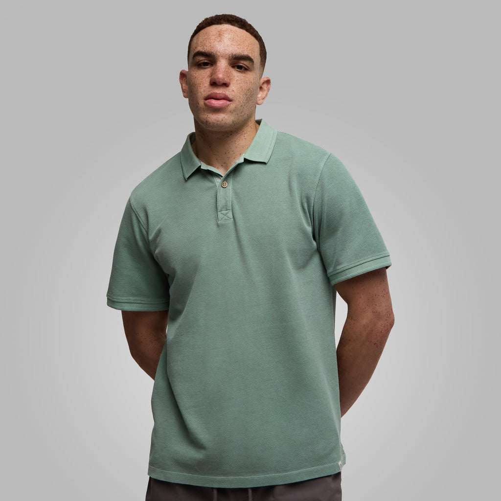 Men’s Washed Polo Shirt