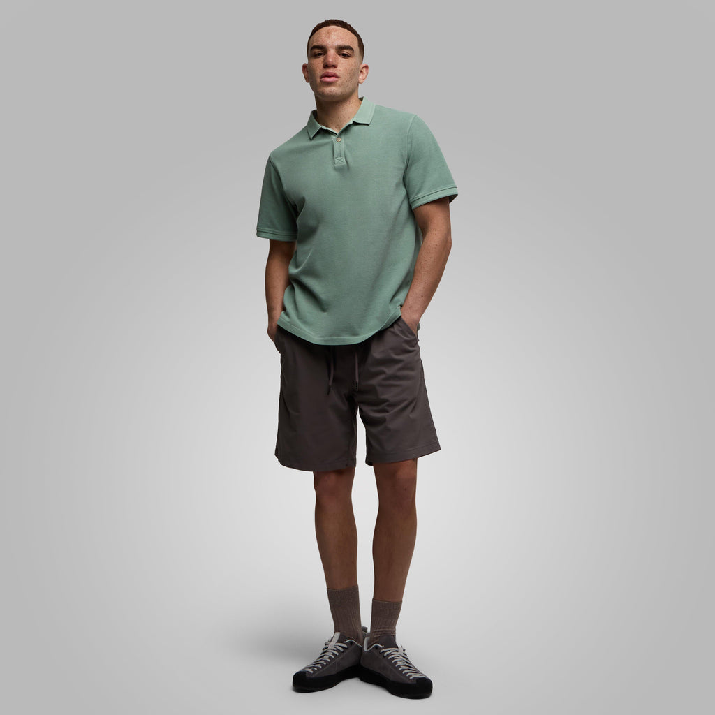 Men’s Washed Polo Shirt