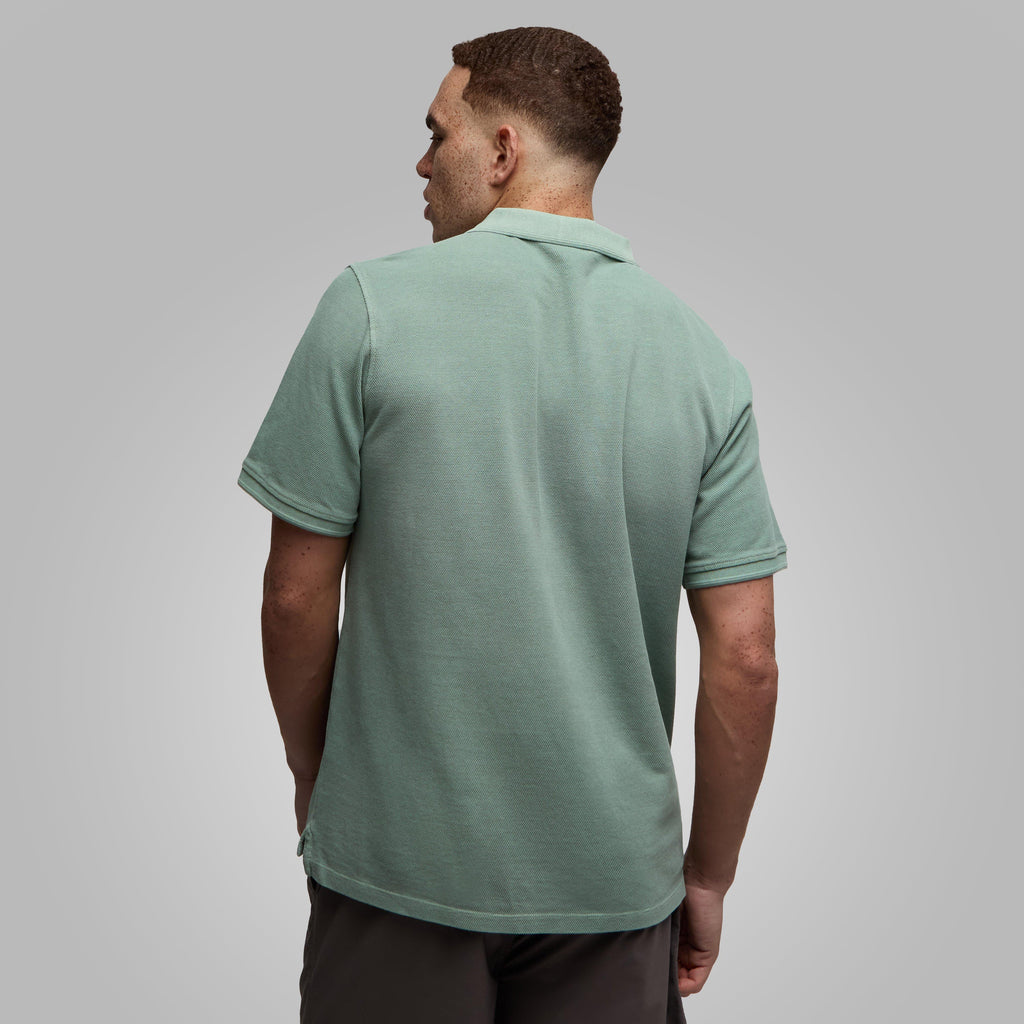 Men’s Washed Polo Shirt