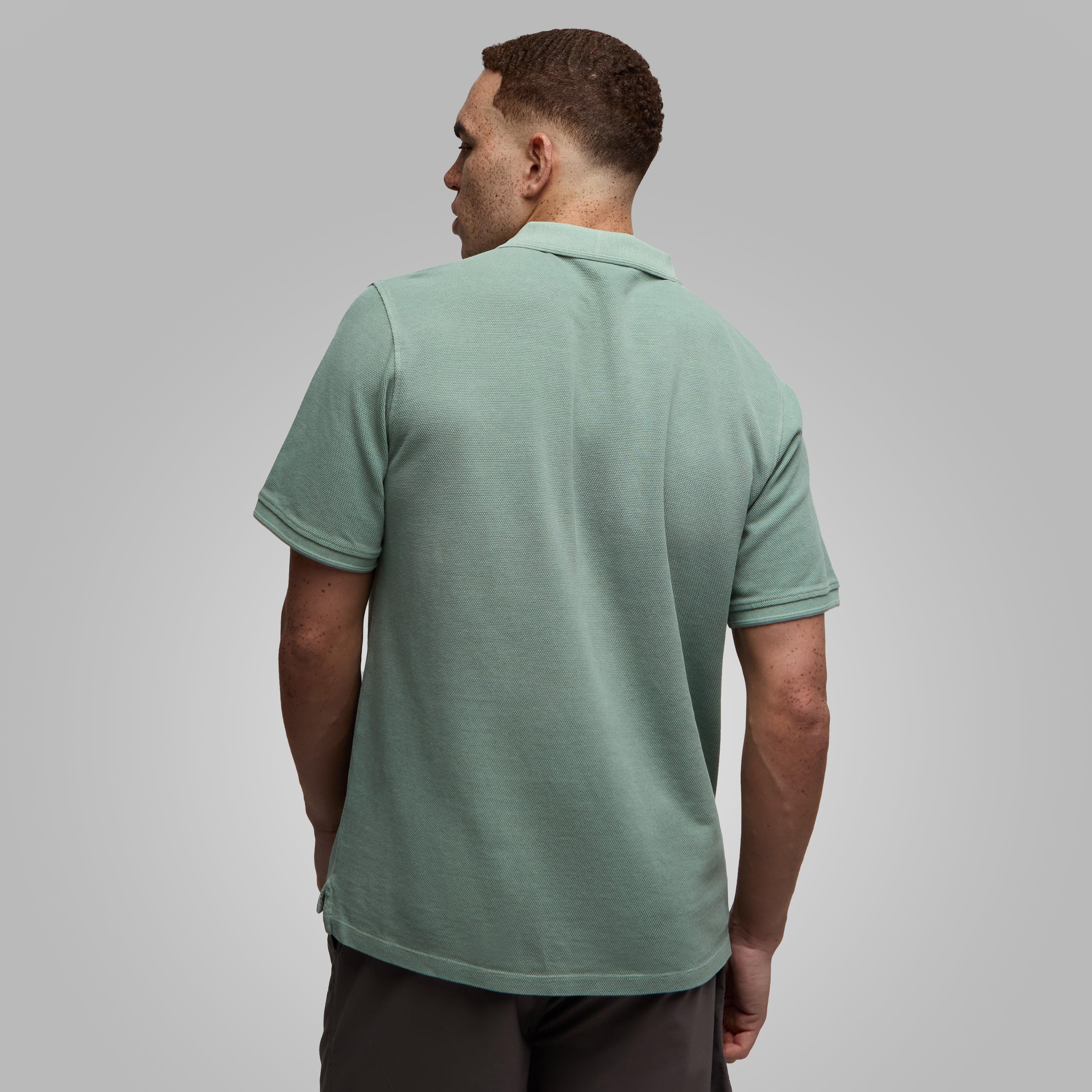 Men’s Washed Polo Shirt