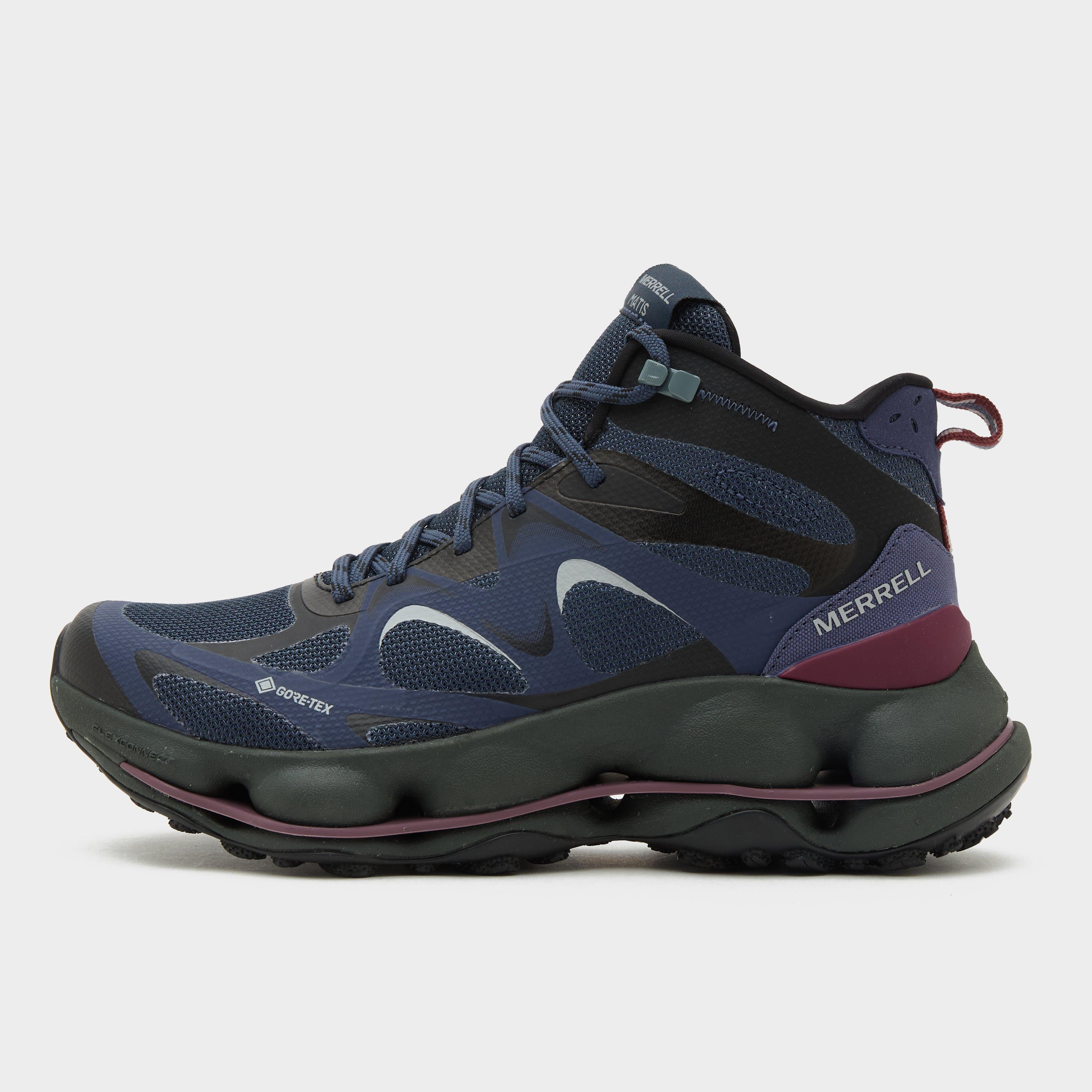 Navy Merrell Men's SpeedArc Matis Mid GORE-TEX® Hiking Boots – Blacks