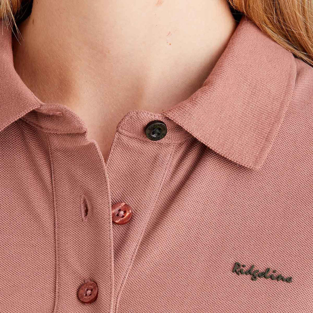 Women's Signature Polo Shirt Dusky Pink