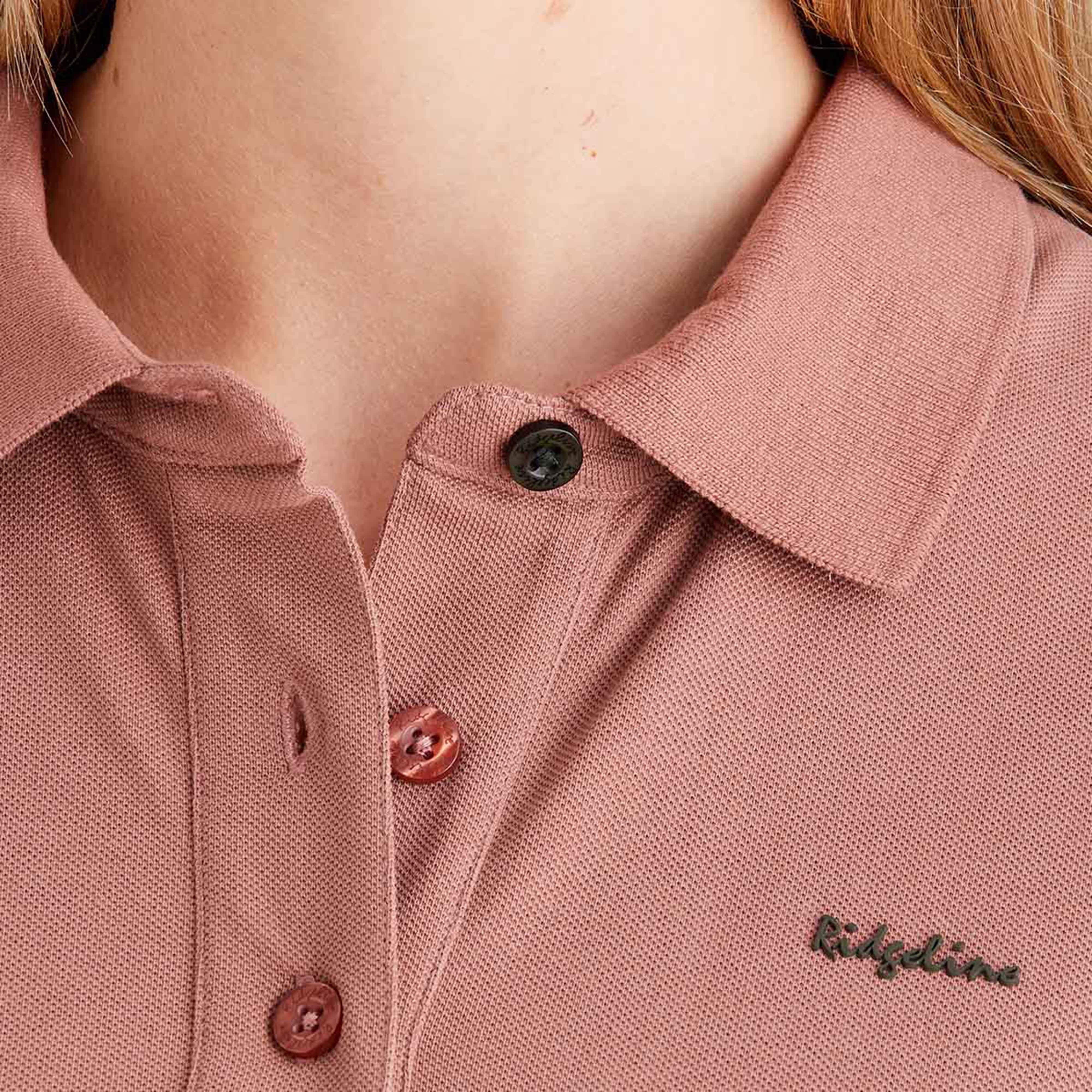 Women's Signature Polo Shirt Dusky Pink