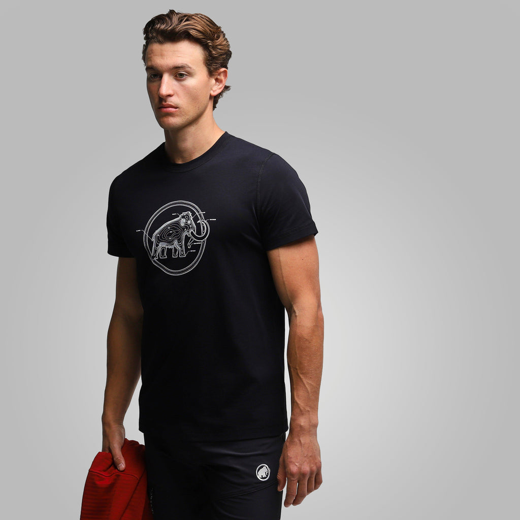 MAM M LOGO TEE BLK