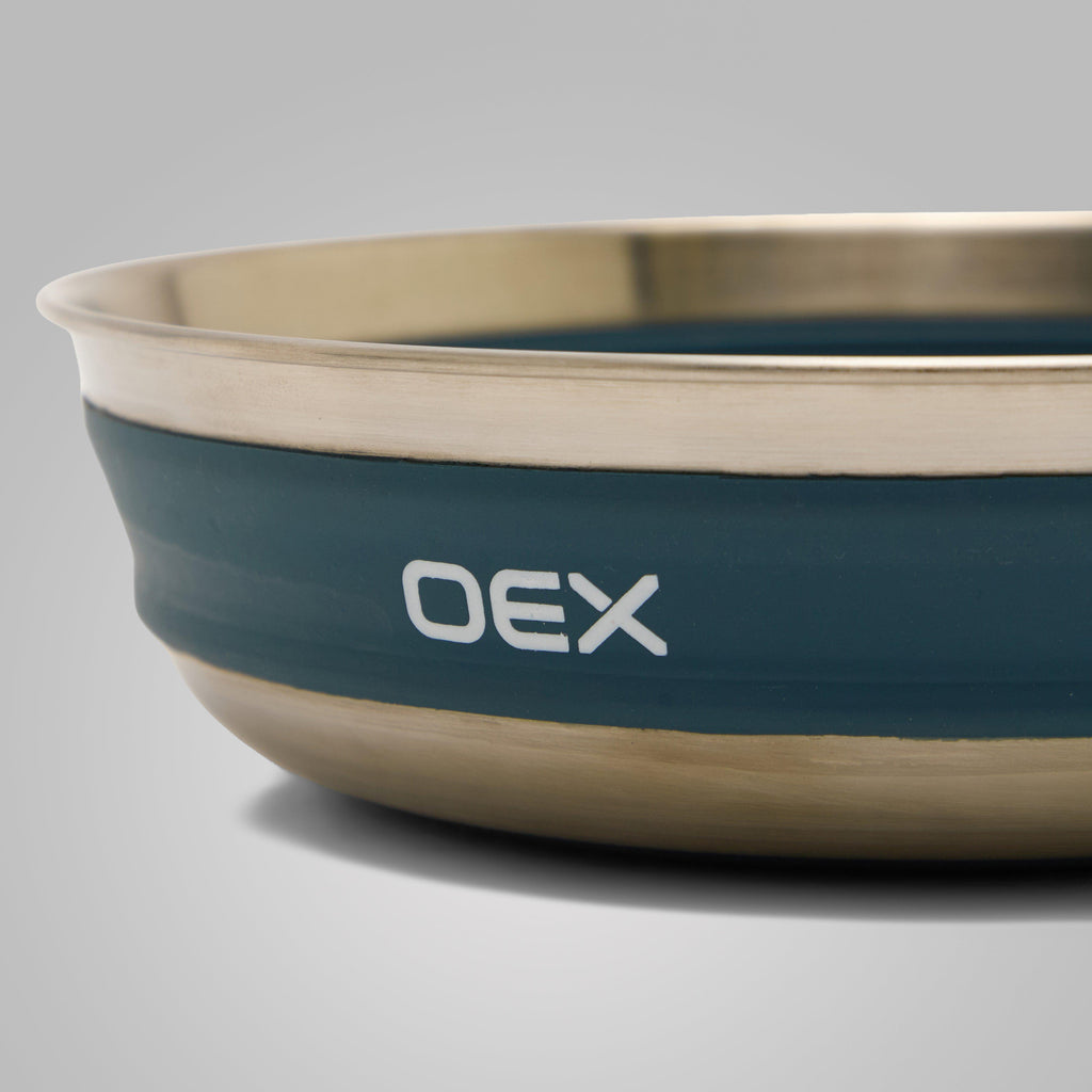 Ascent Large Stainless Steel Collapsible Bowl Large