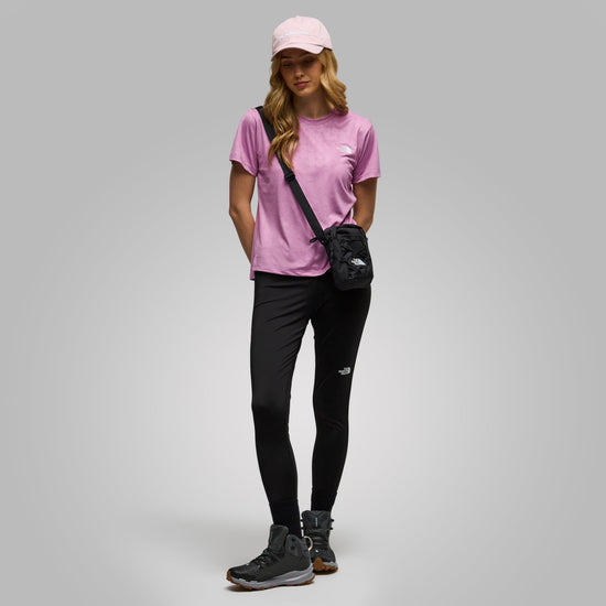 Women's Flex Geo Embossed Regular T-Shirt