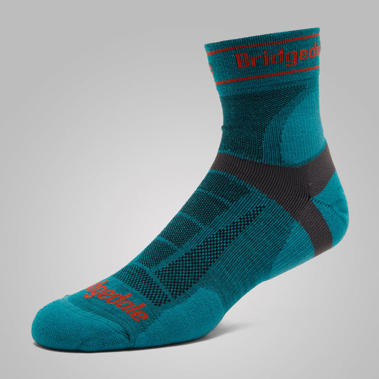 Men's Trail Run Ultra Light Merino Sport 3/4 Crew