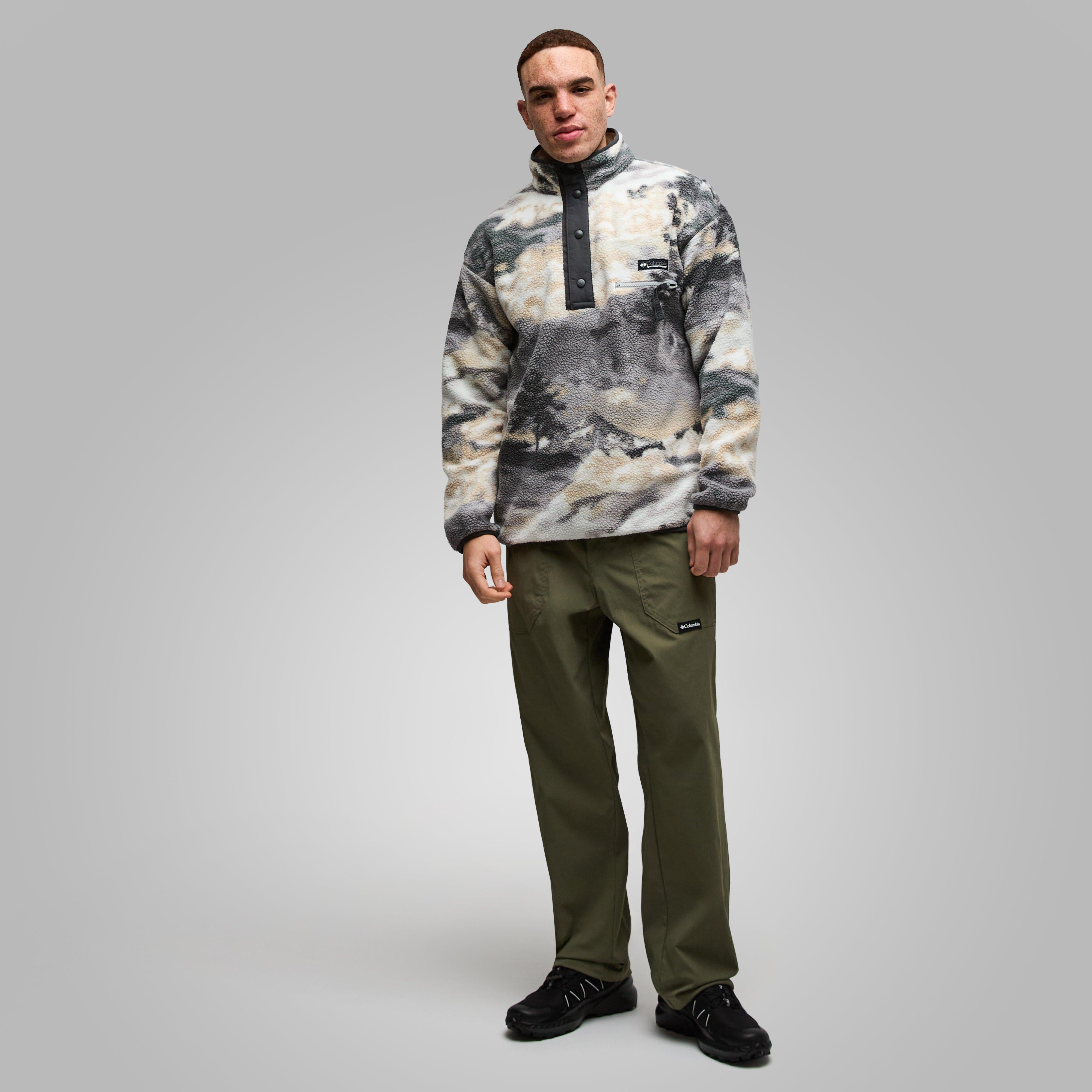 Men's Helvetia II Printed Half Snap Fleece