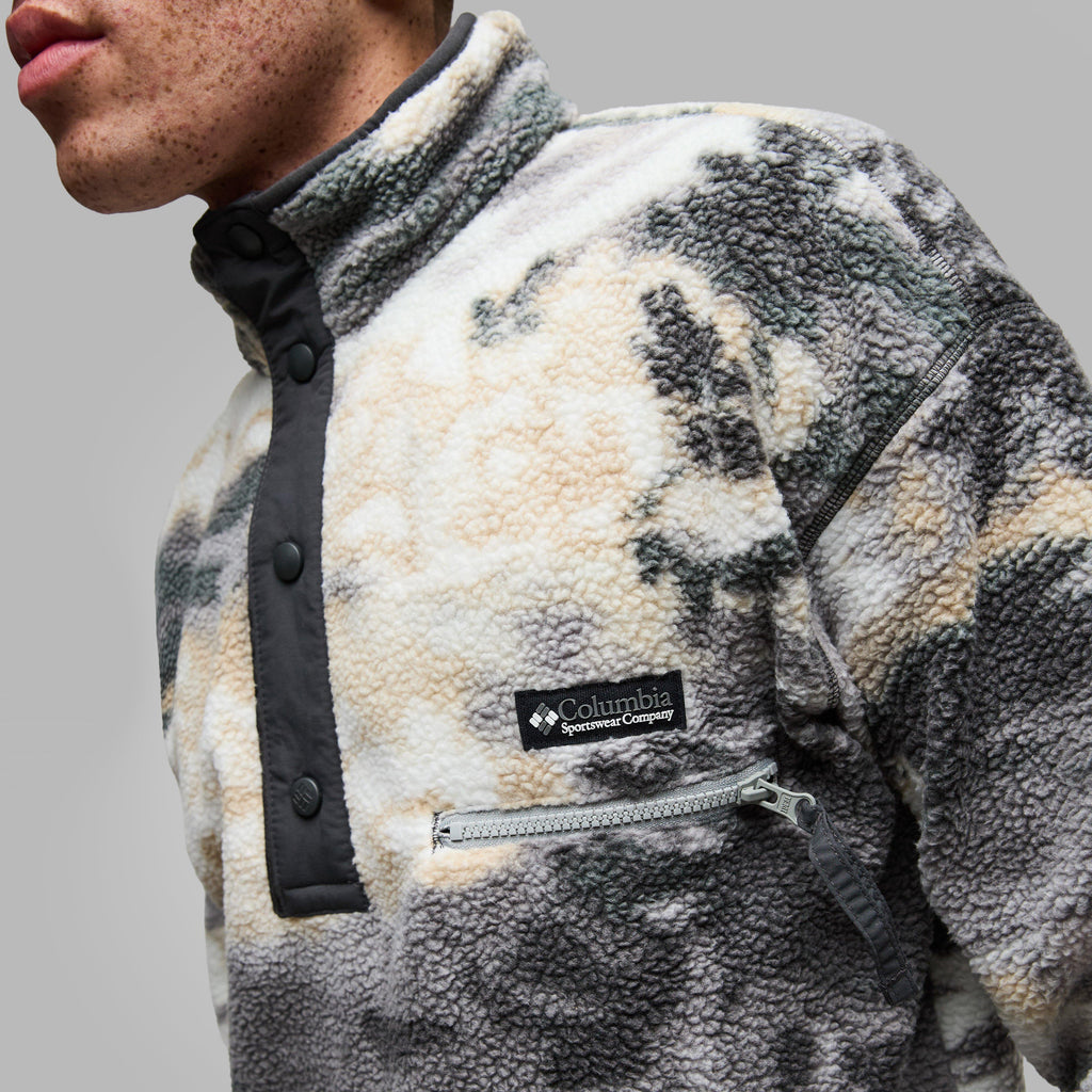 Men's Helvetia II Printed Half Snap Fleece
