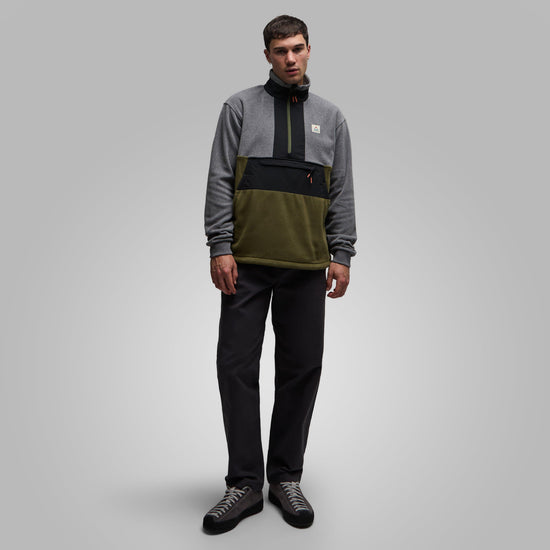 Men's Woodland Hoodless 1/2 Zip Polartec® Fleece
