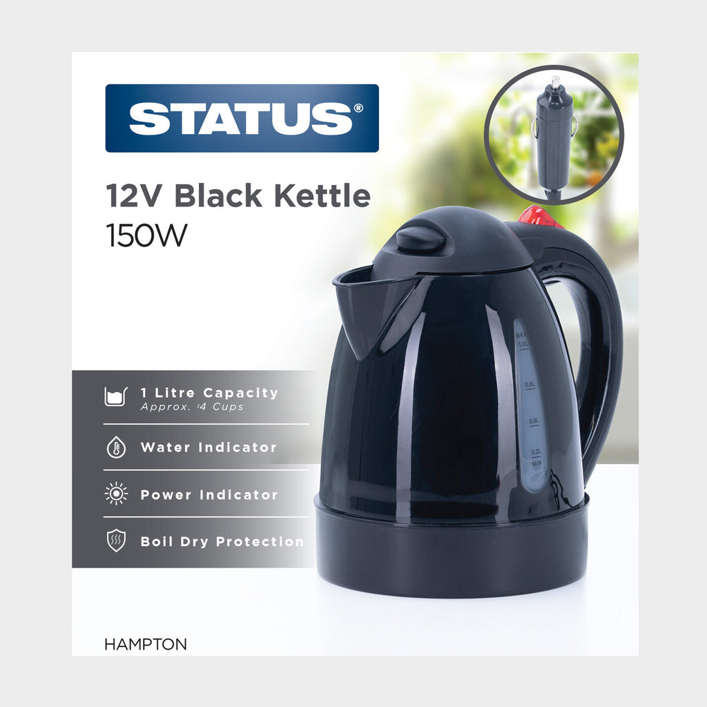 12V Black Kettle 150W