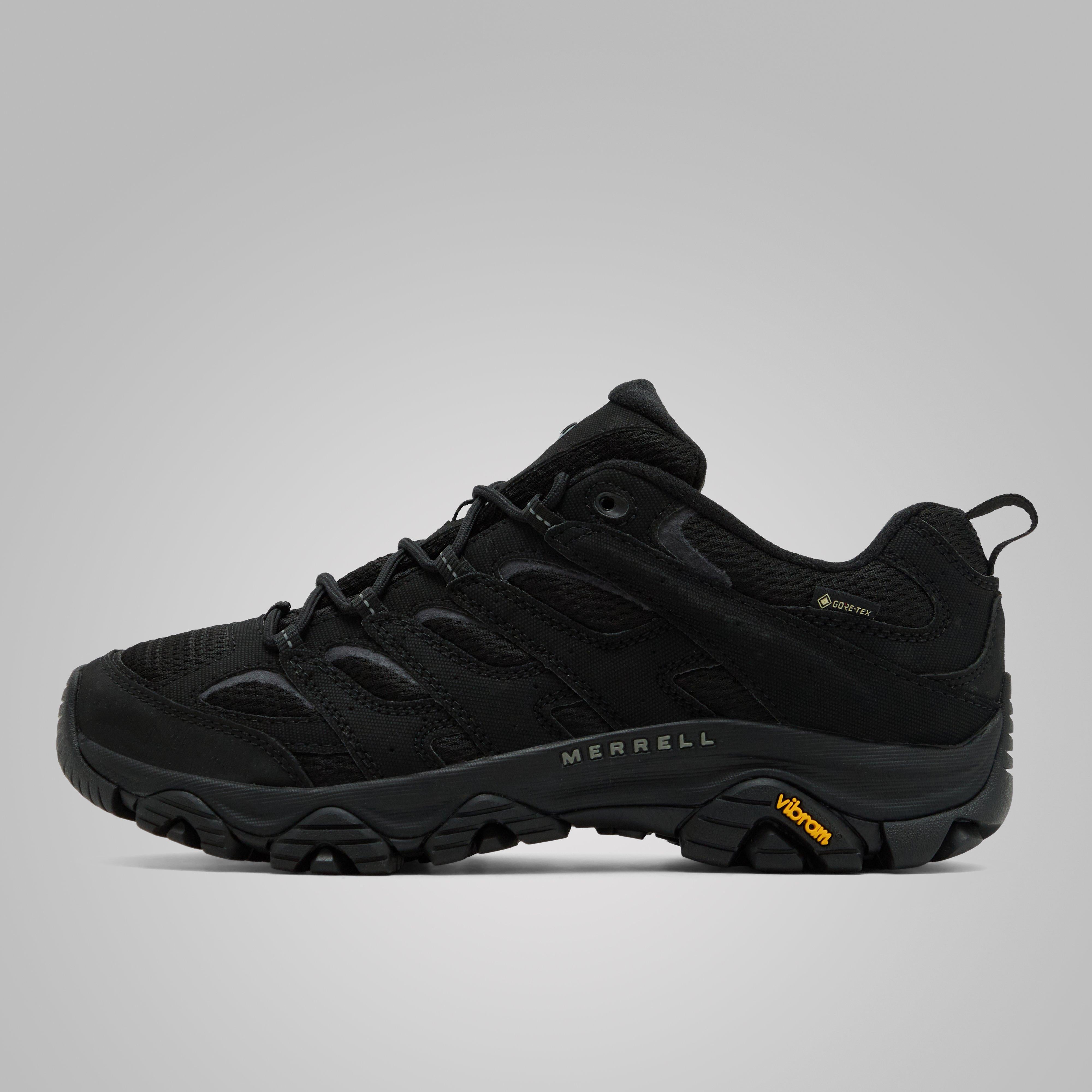 Black Merrell Men's Moab 3 Synthetic GORE-TEX® Black – Blacks