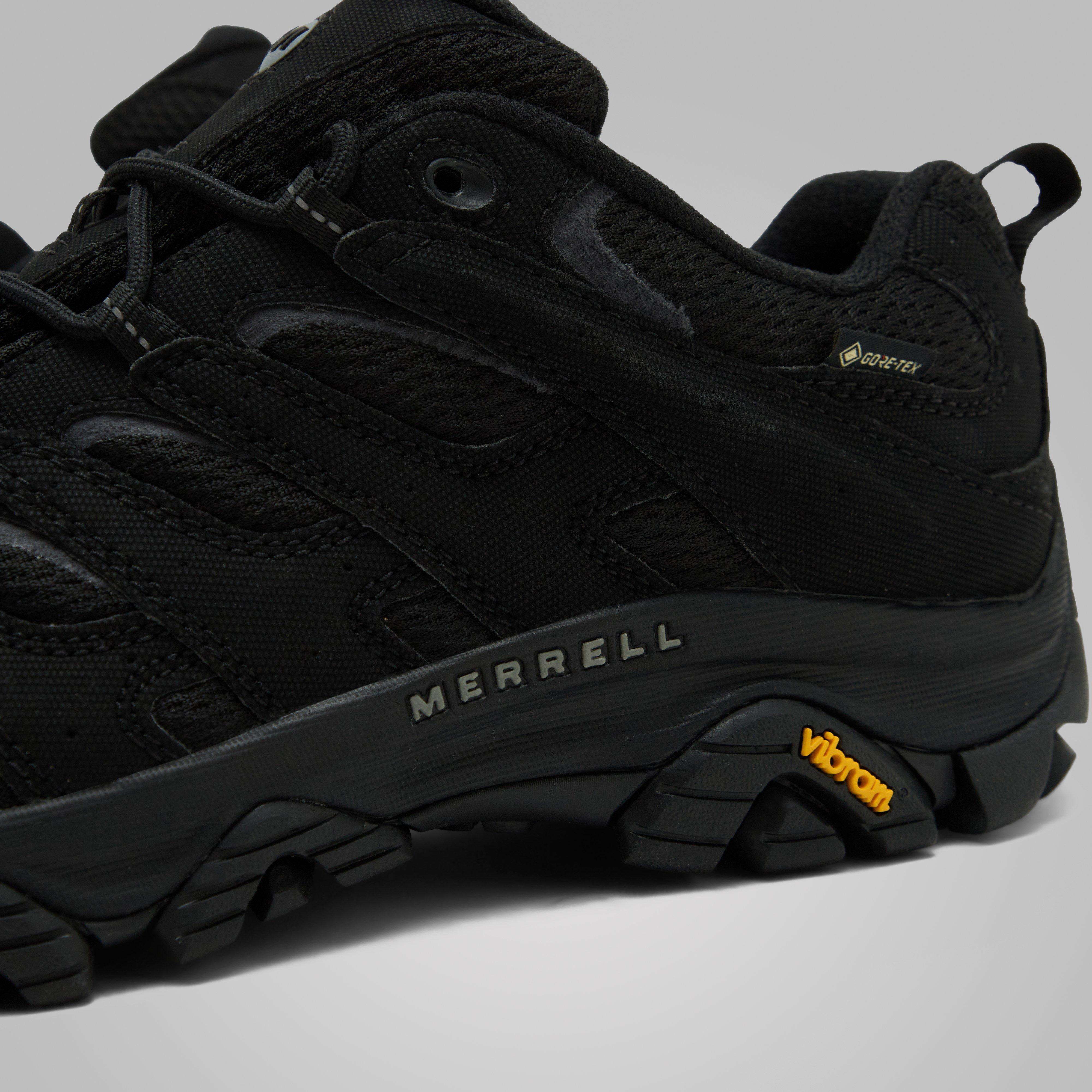 Black Merrell Men's Moab 3 Synthetic GORE-TEX® Black – Blacks