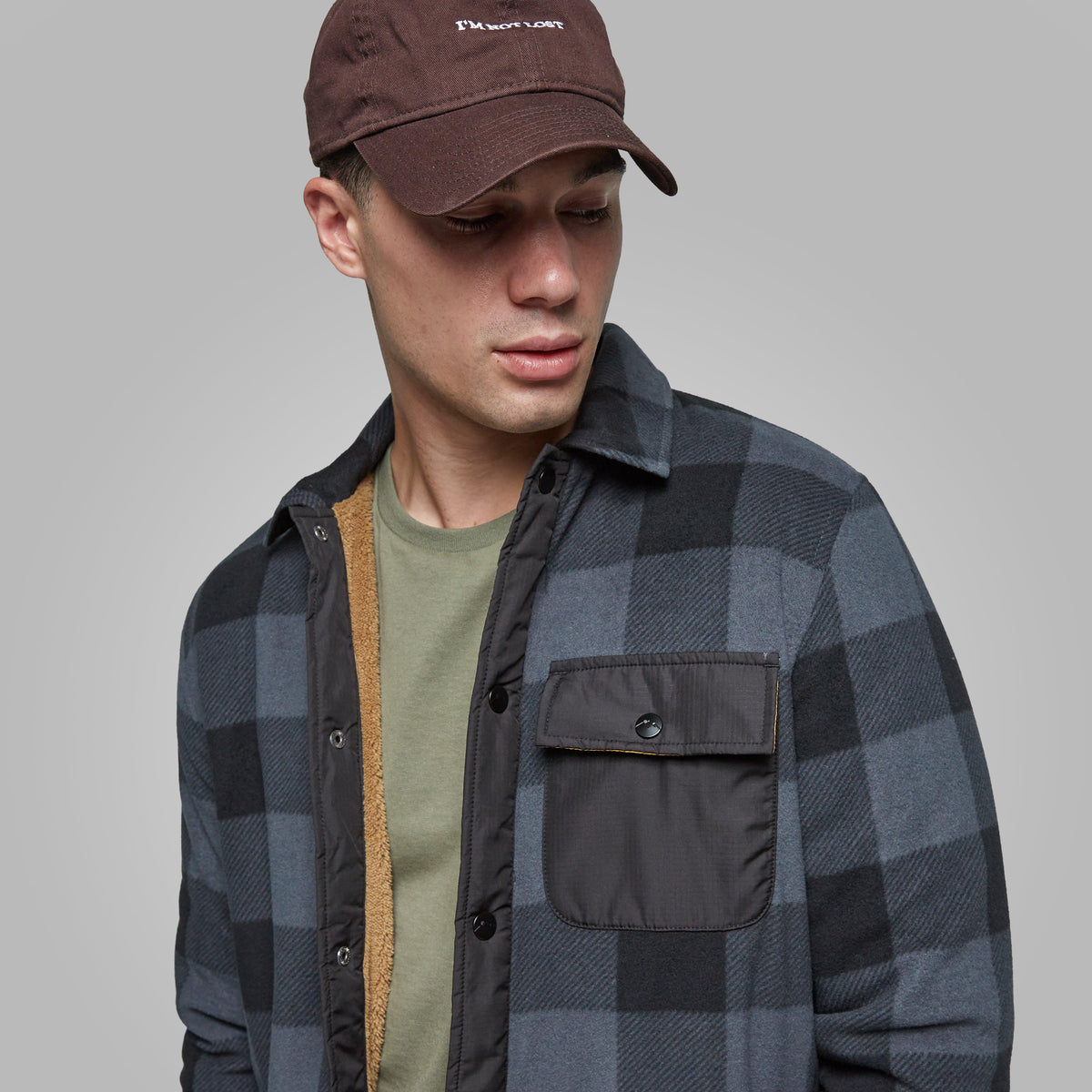 Men's Firelight Sherpa Lined Overshirt