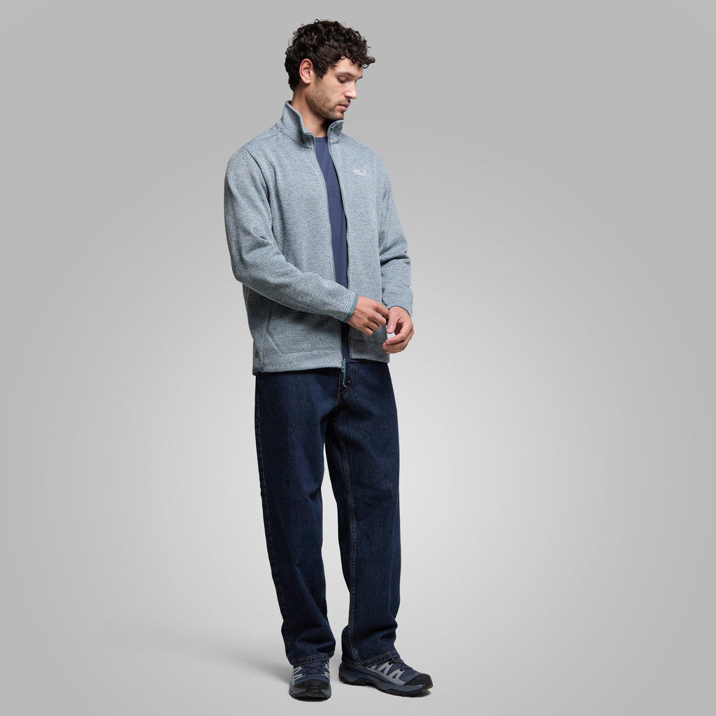 Men’s Pintrail Full Zip Knit Fleece Jacket