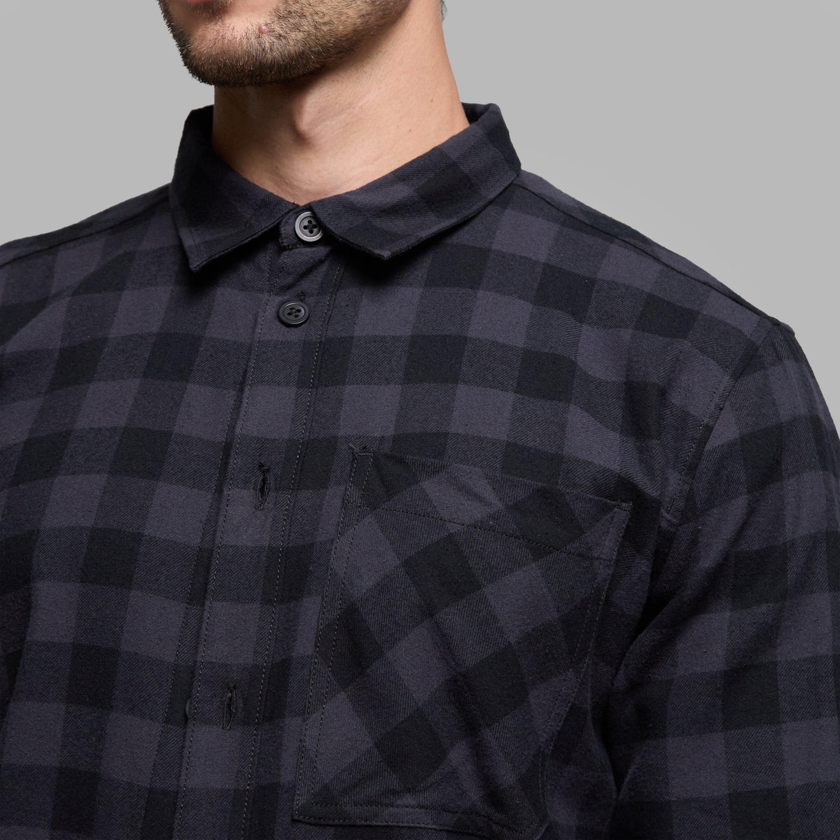 Men’s Lite Check Flannel Shirt