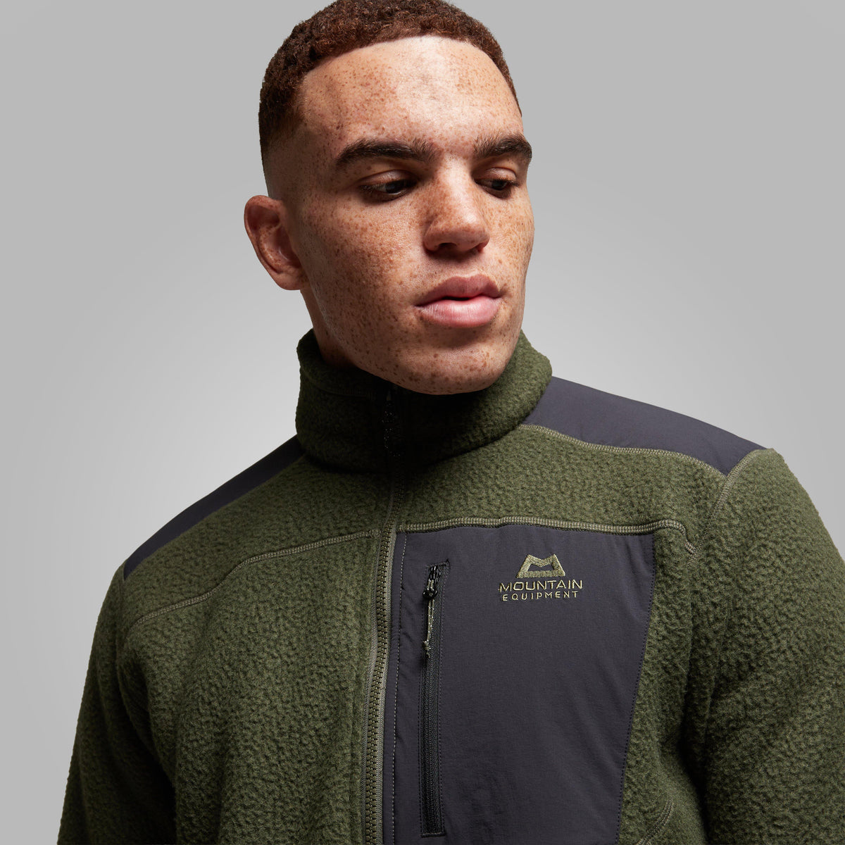 Men's Highpile Zip Top Fleece