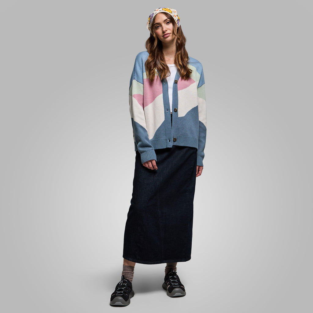 Women's Scenic Knitted Cardigan