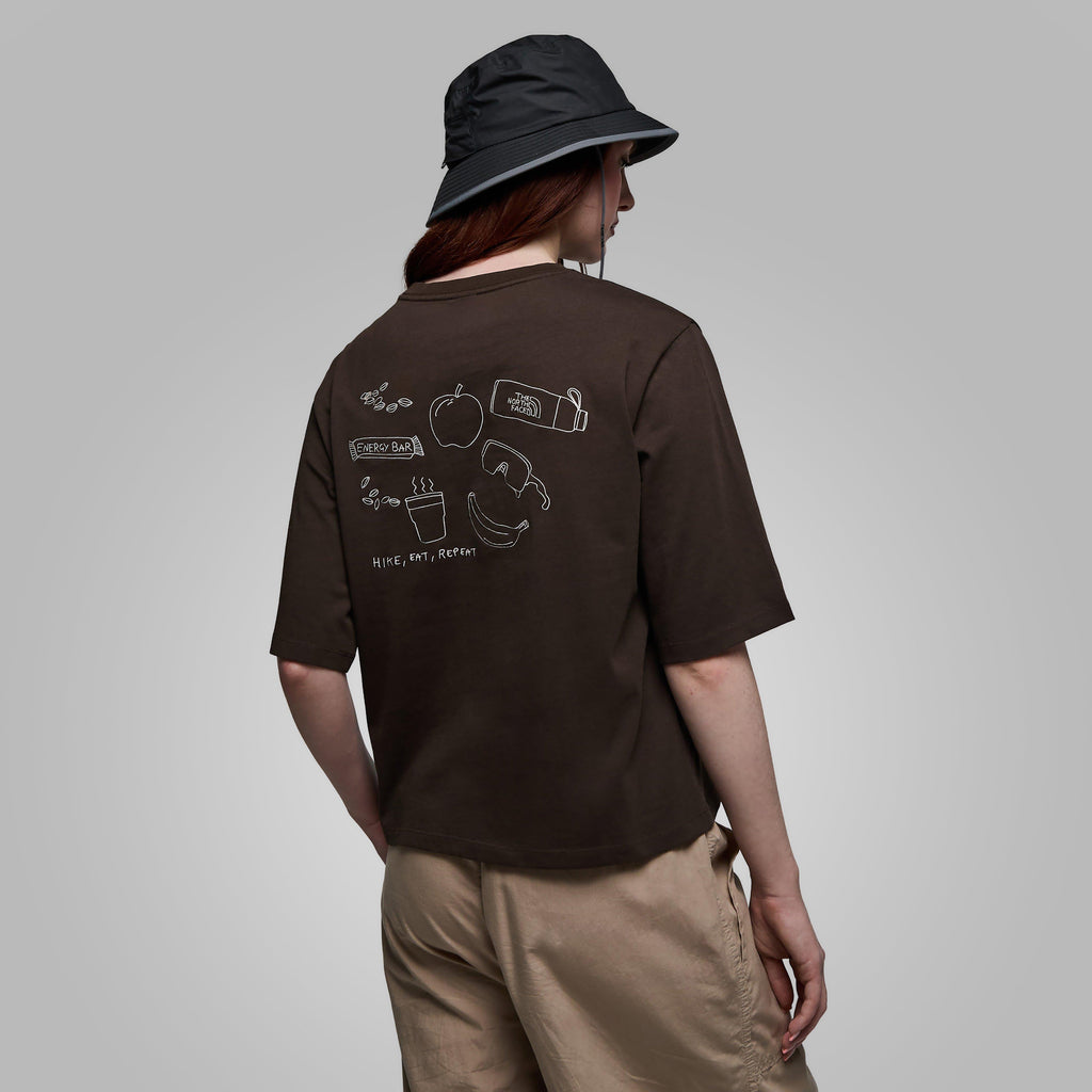 Women's Hike Picnic Boxy Graphic T-Shirt