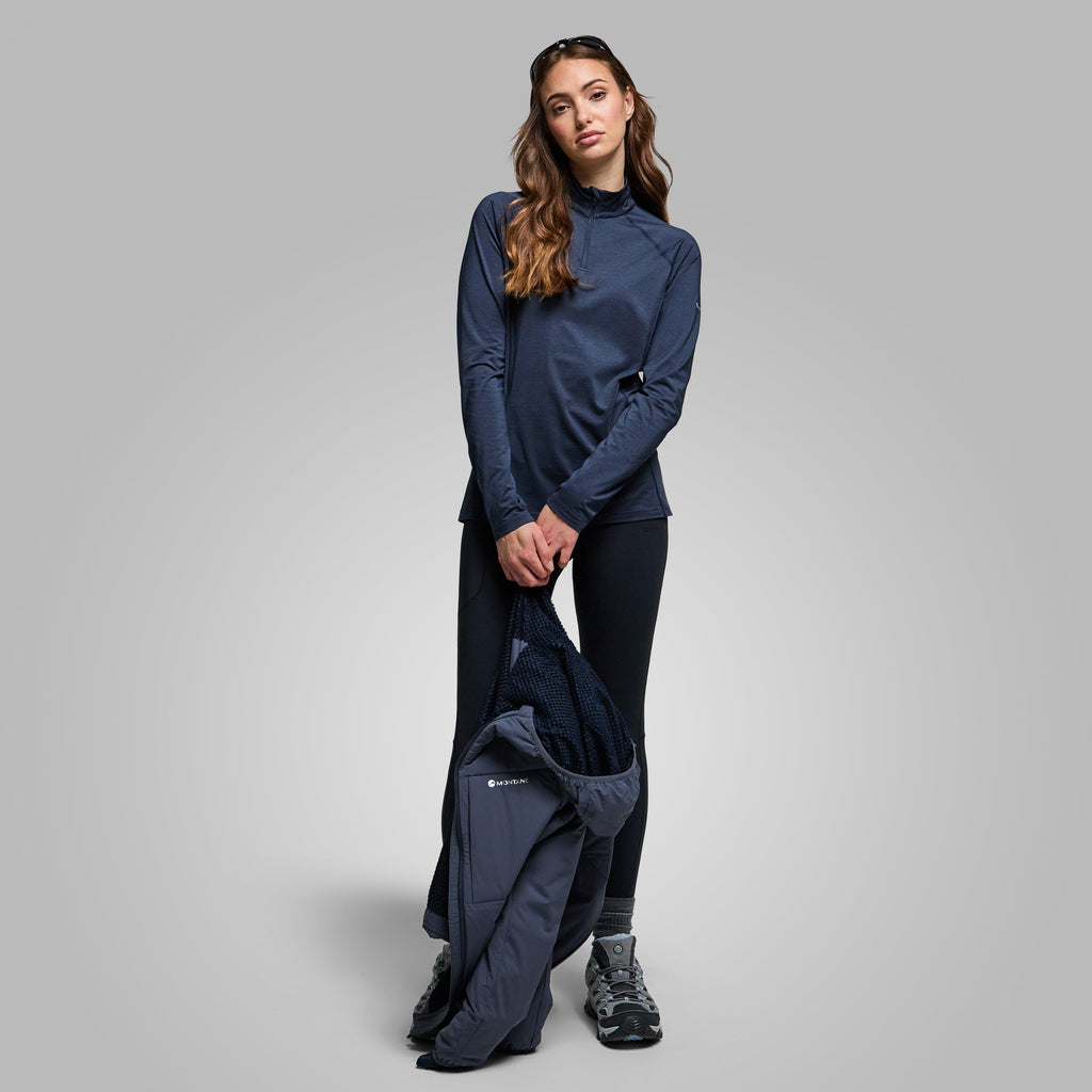Women's Dart XT Zip Neck Top