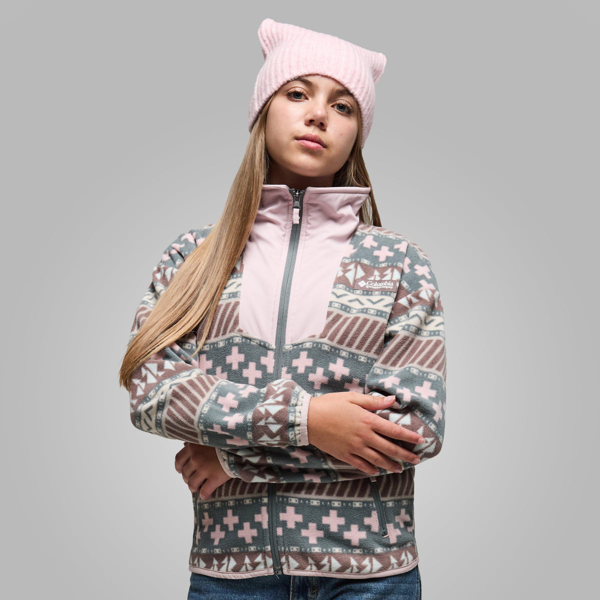 Kids' Sequoia Grove™ Printed Fleece Jacket