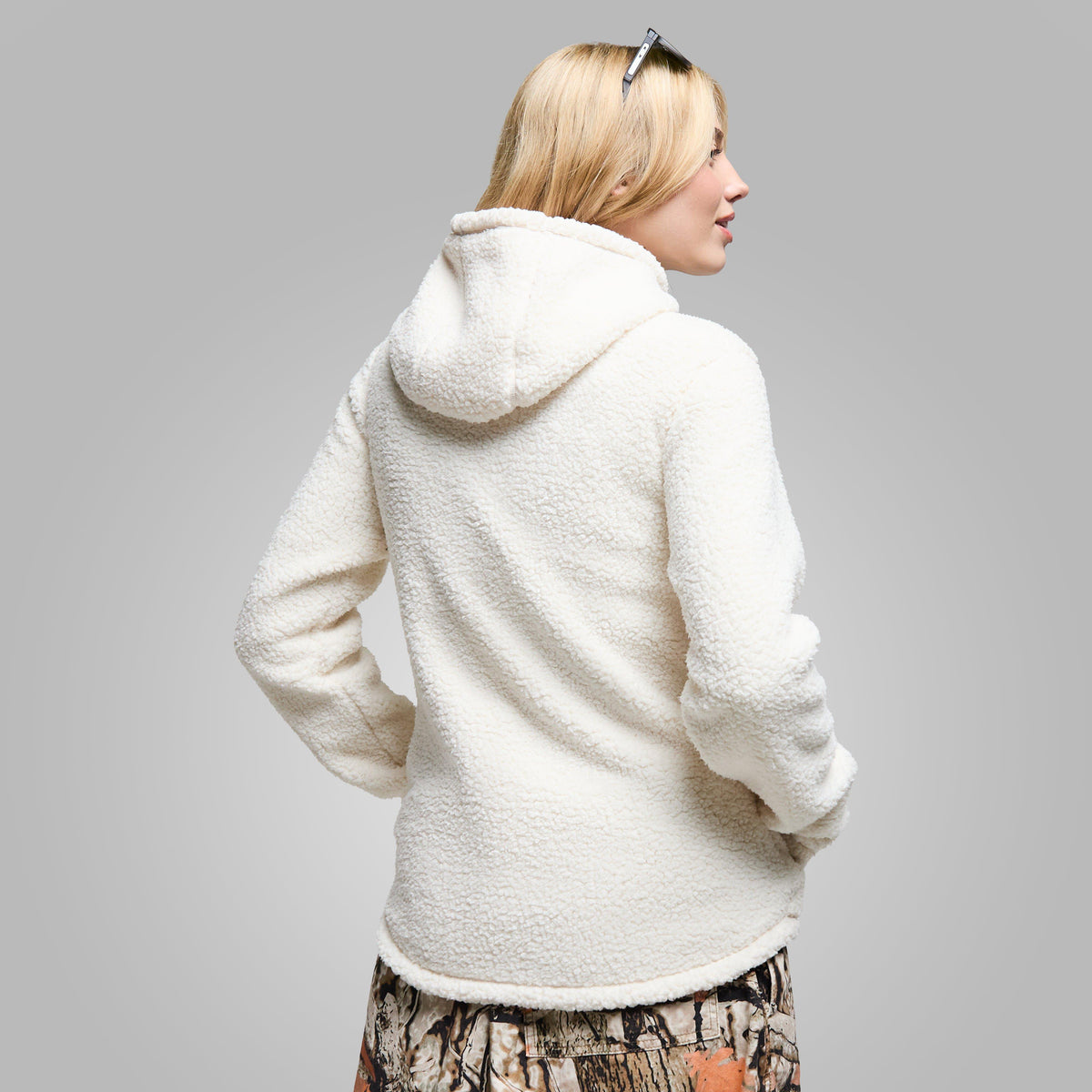 Women's Half Zip Scape Borg Fleece