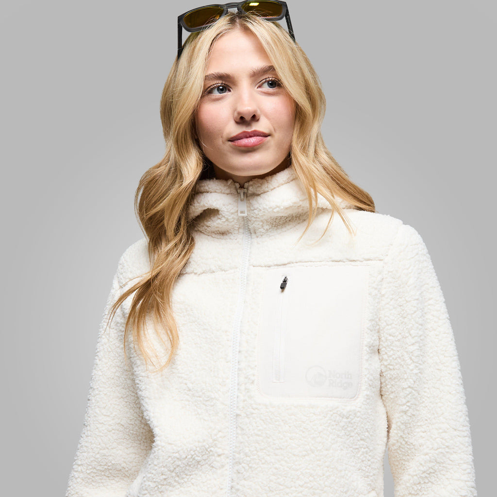 Women's Half Zip Scape Borg Fleece