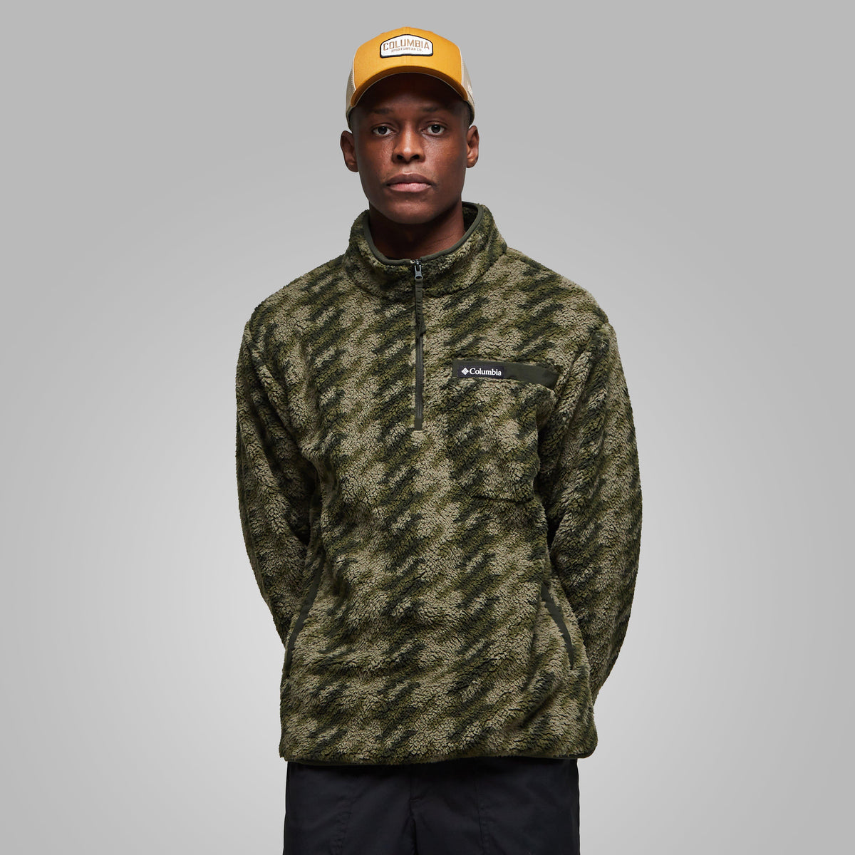 Men's Rugged Ridge™ Sherpa Half Zip Fleece