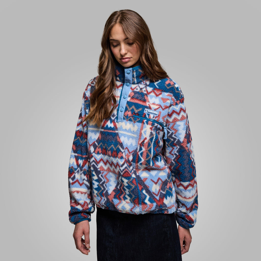 Helvetia™ II Printed Cropped Half Snap