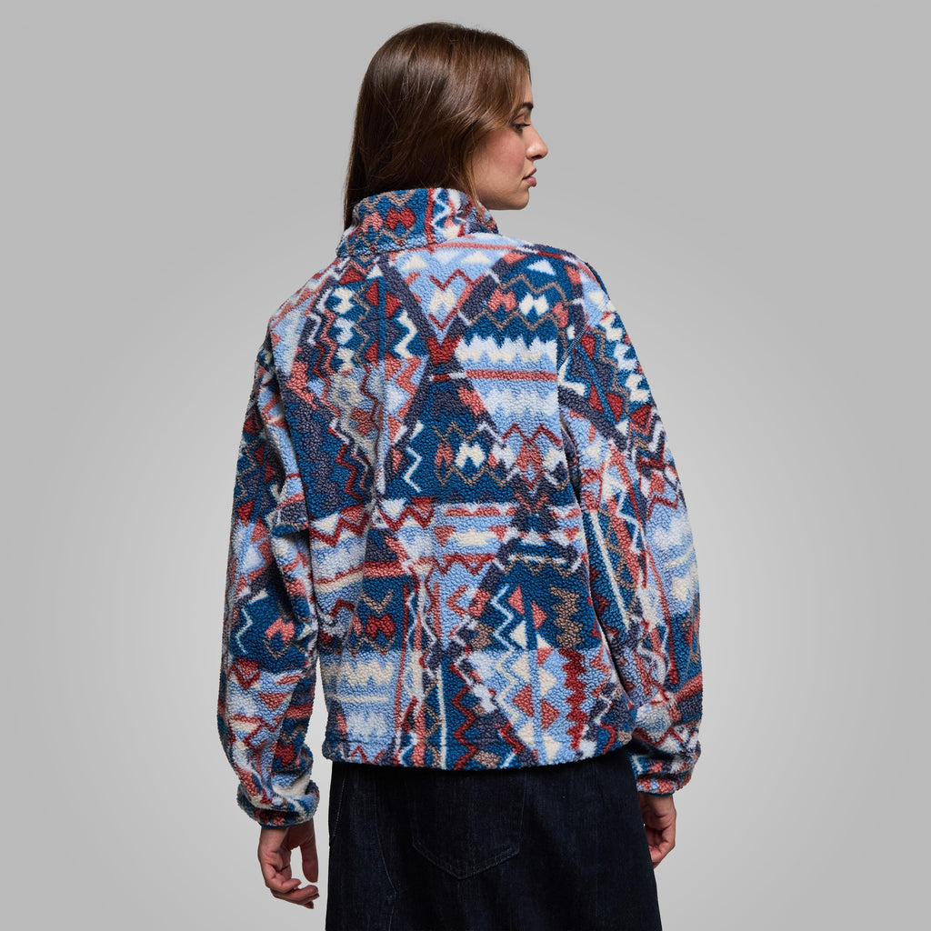 Helvetia™ II Printed Cropped Half Snap