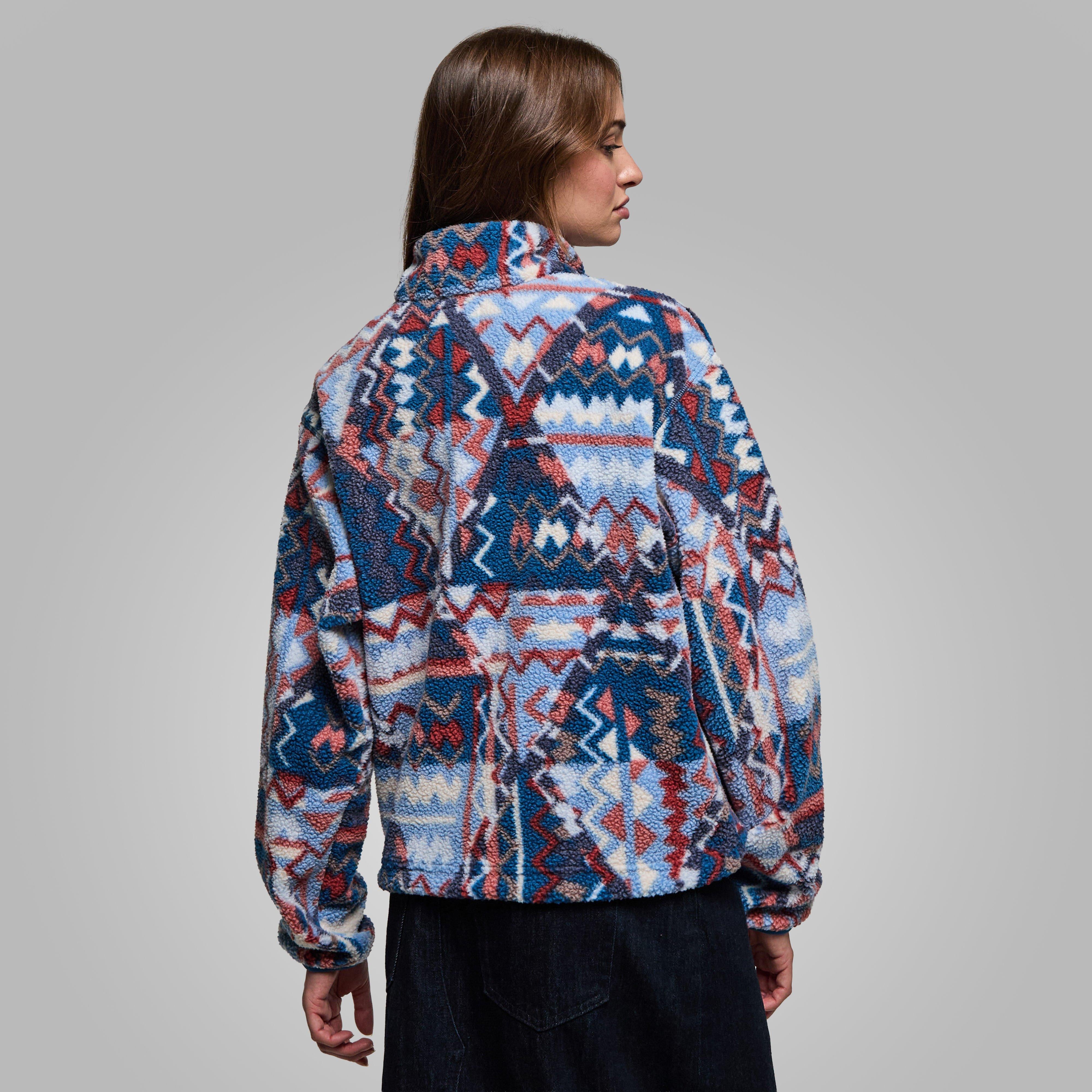Helvetia™ II Printed Cropped Half Snap