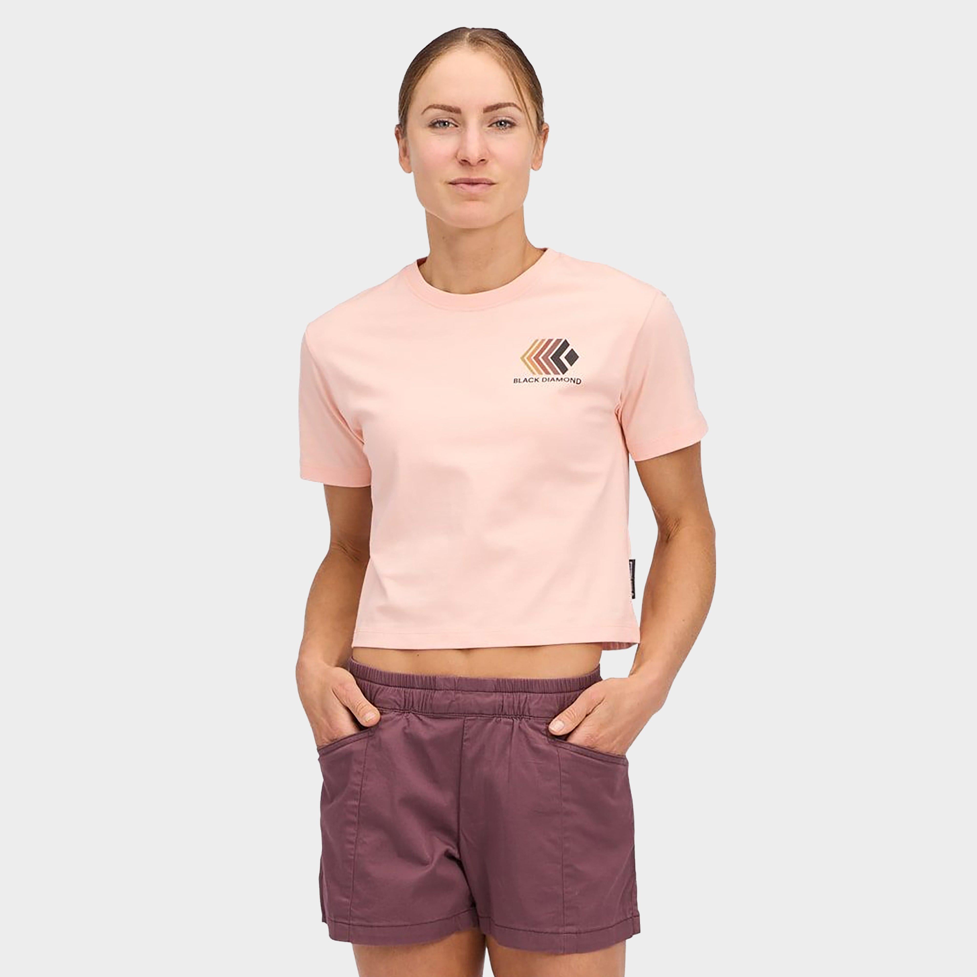 Women's Faded Crop Short Sleeve Tee