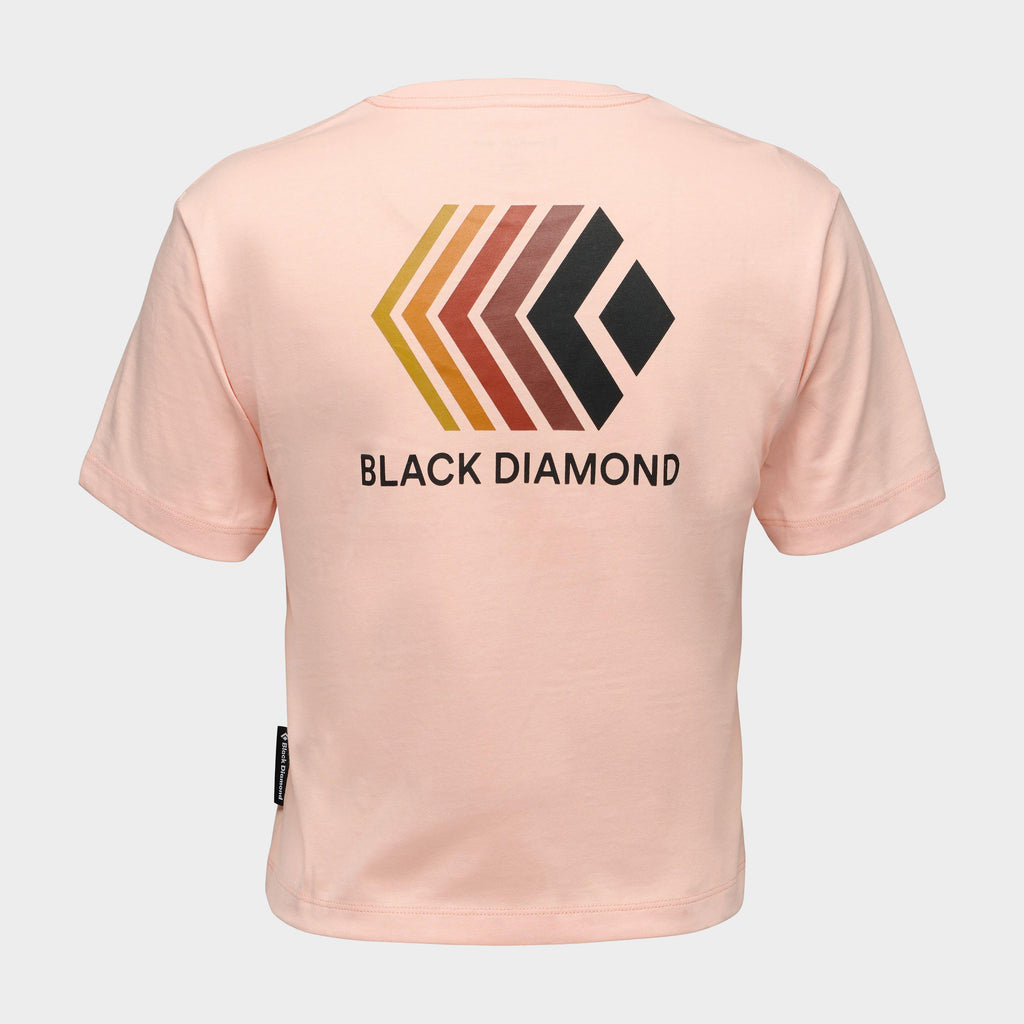 Women's Faded Crop Short Sleeve Tee