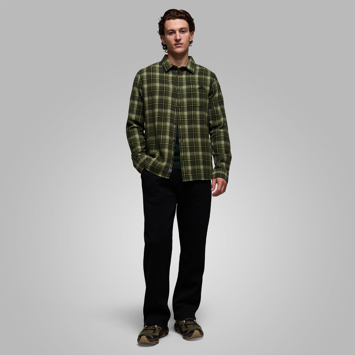 Men's Broxton Long Sleeve Check Shirt