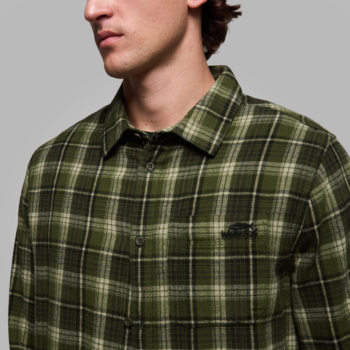 Men's Broxton Long Sleeve Check Shirt
