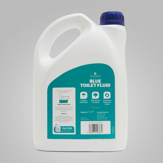 Blue Toilet Fluid
