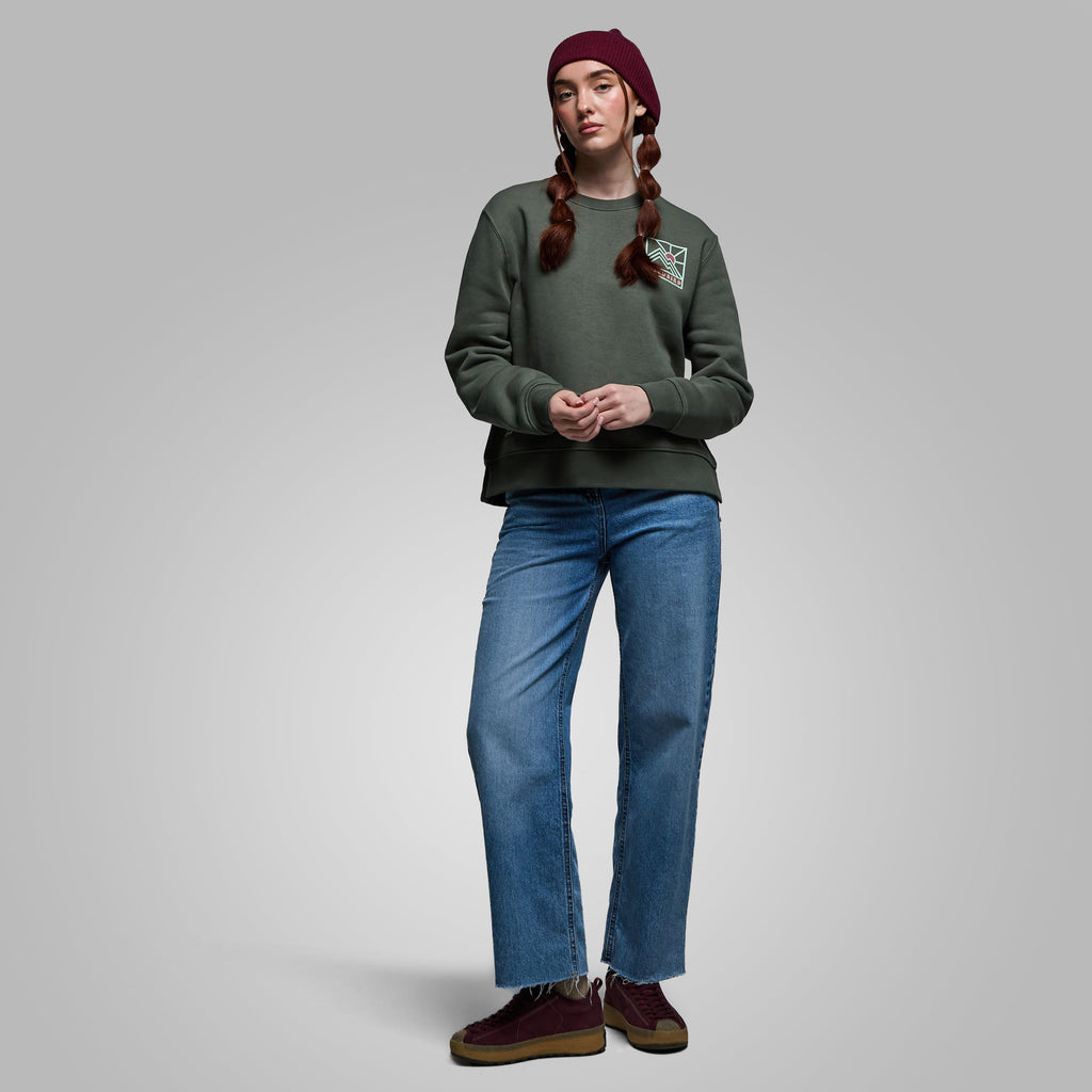 Women's Vetta Cropped Crew Midlayer