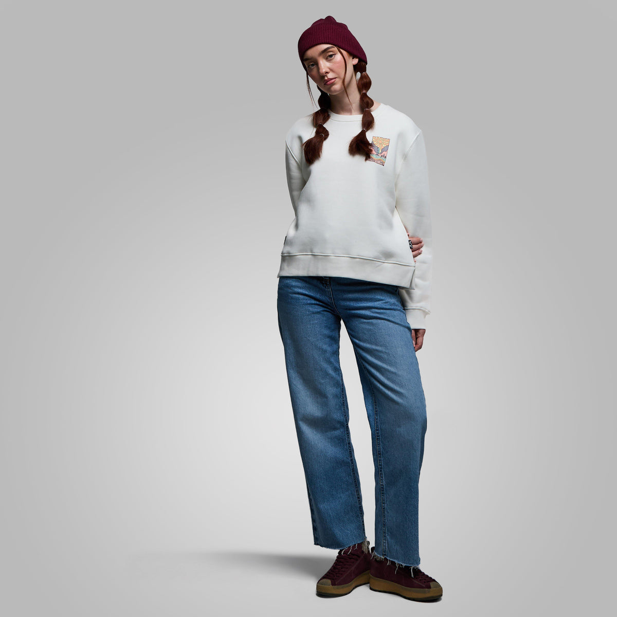 Women's Canyon Cropped Crew Midlayer