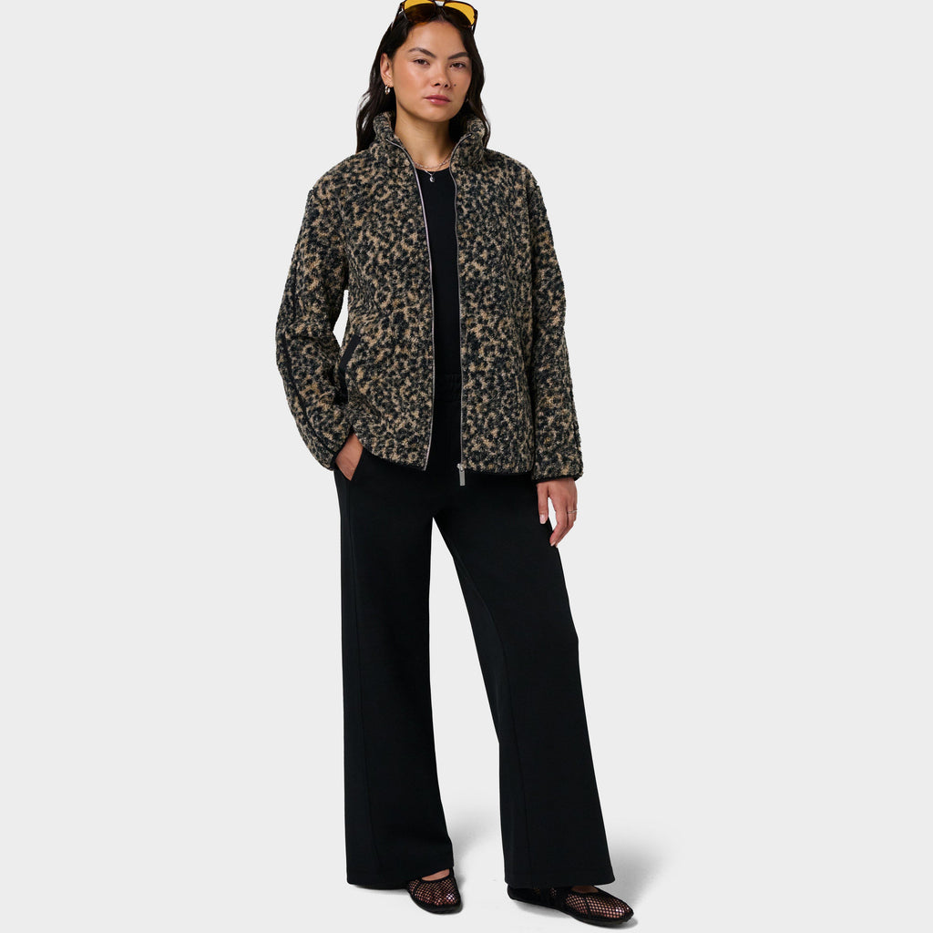 Women's Plush Zip Up Fleece Midlayer