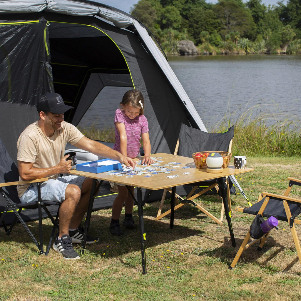 Kitpac Pro X-Large Bamboo Camp Table
