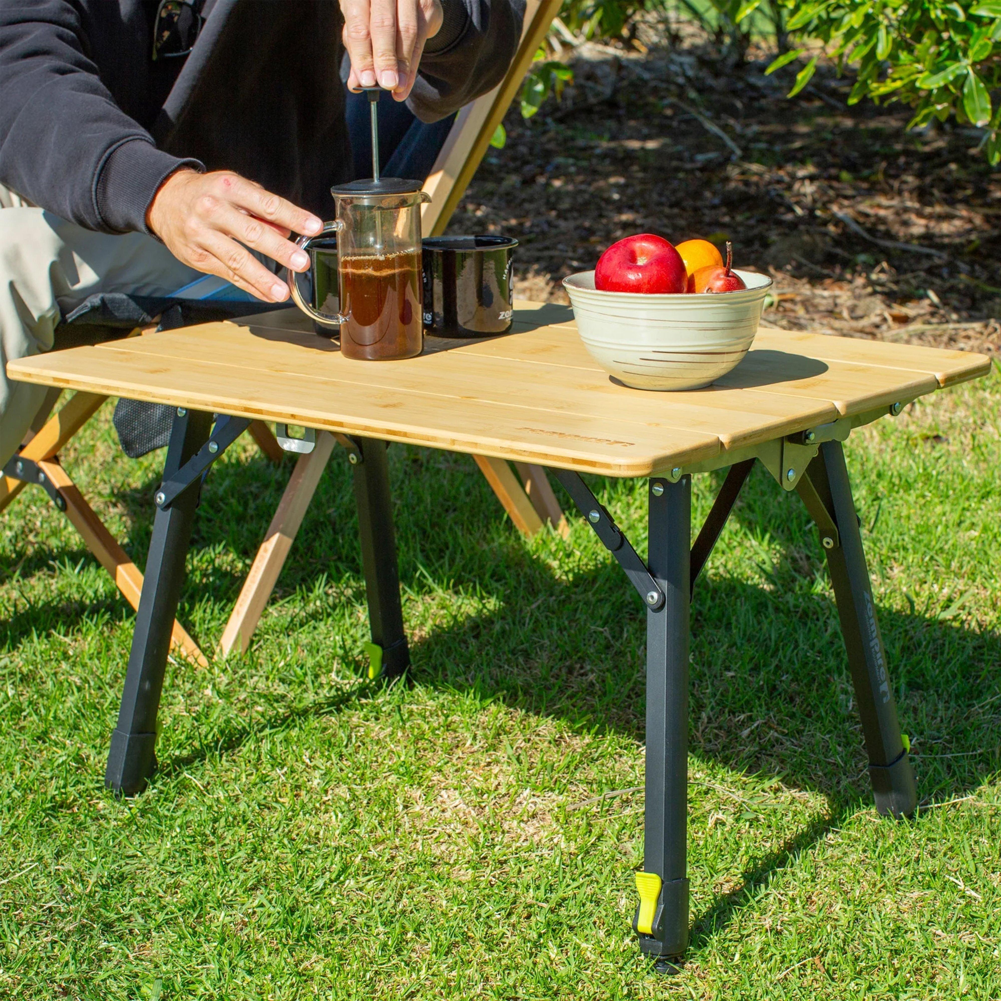 Kitpac Pro Standard Bamboo Camp Table