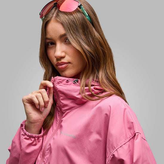 Women’s Spire Valley Cropped Hooded Windbreaker Jacket
