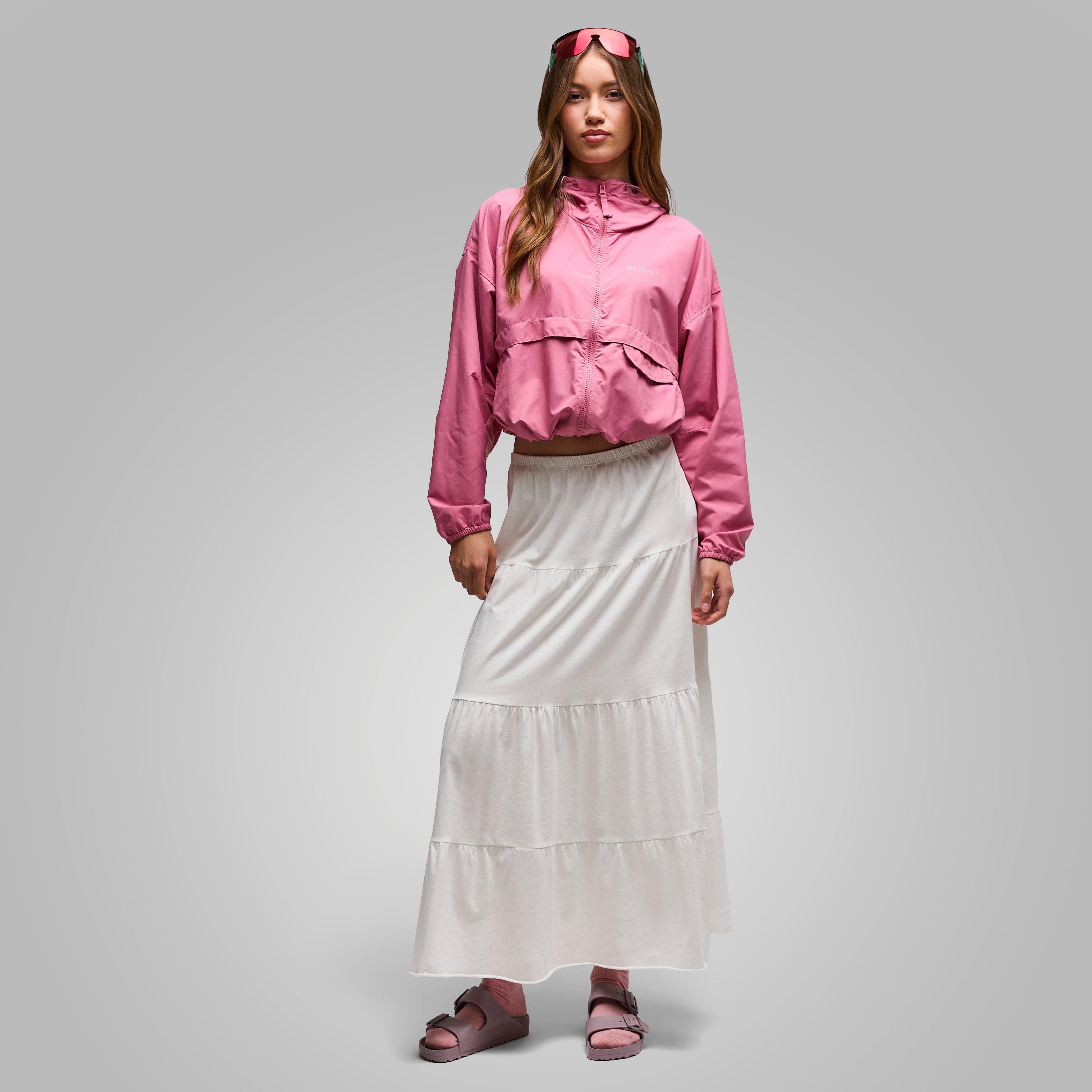 Women’s Spire Valley Cropped Hooded Windbreaker Jacket