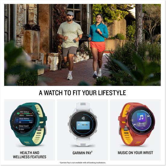 Forerunner® 170 Music GPS Running Smartwatch