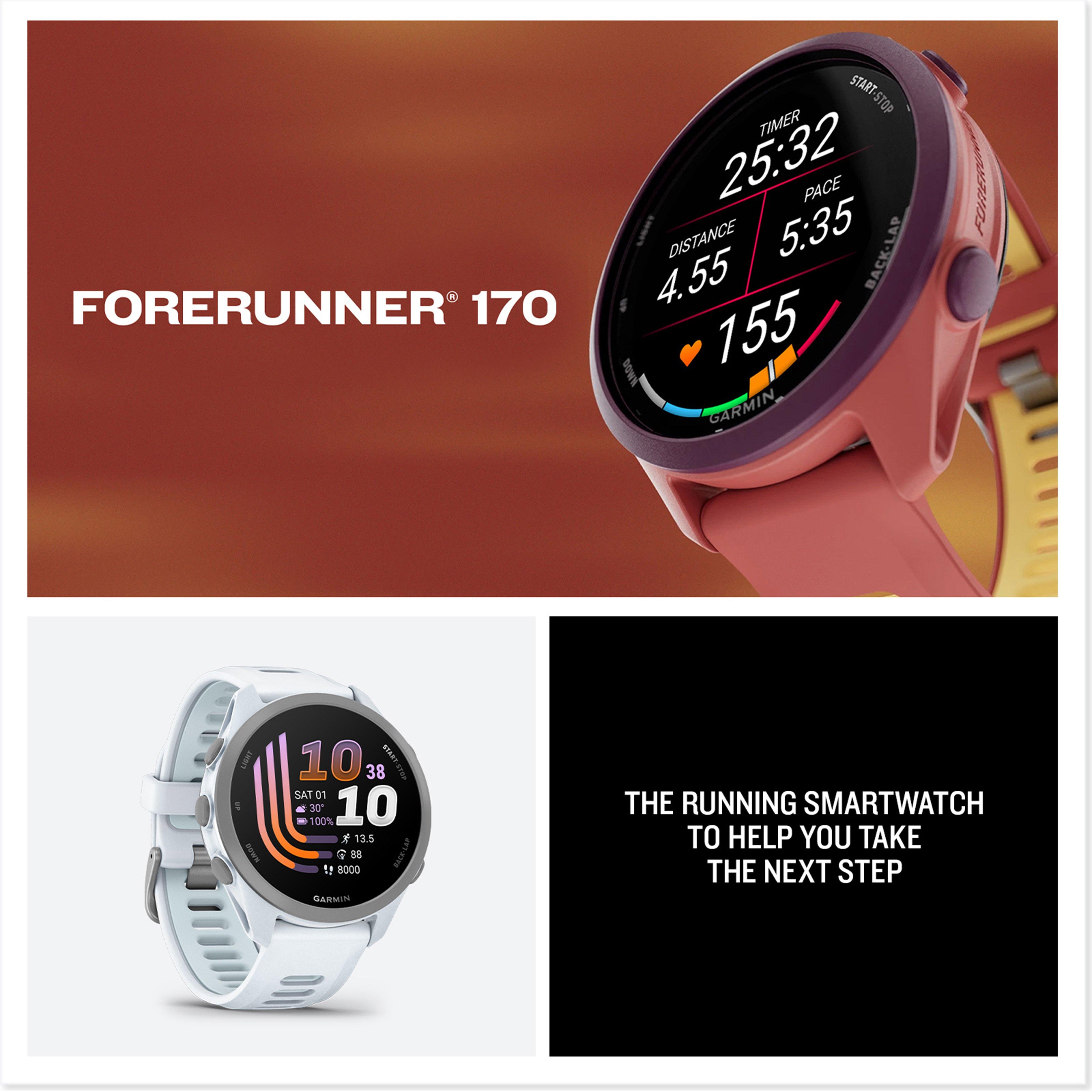Forerunner® 170 Music GPS Running Smartwatch