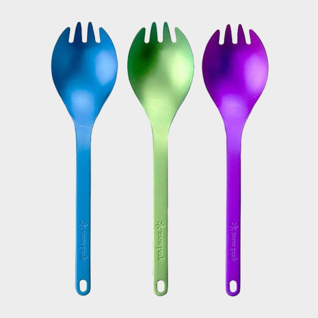 Titanium Colour Spork