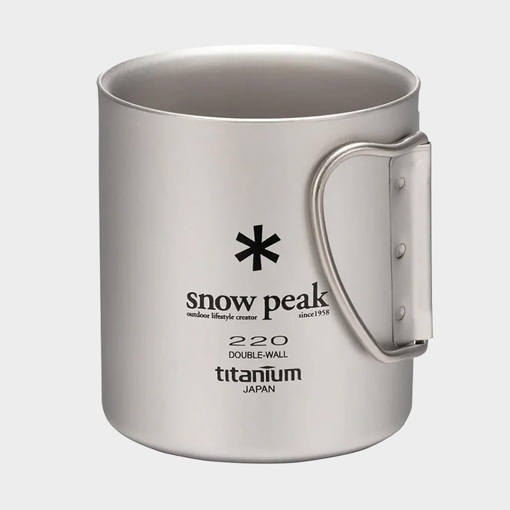 Titanium Single Wall Mugs 220ml