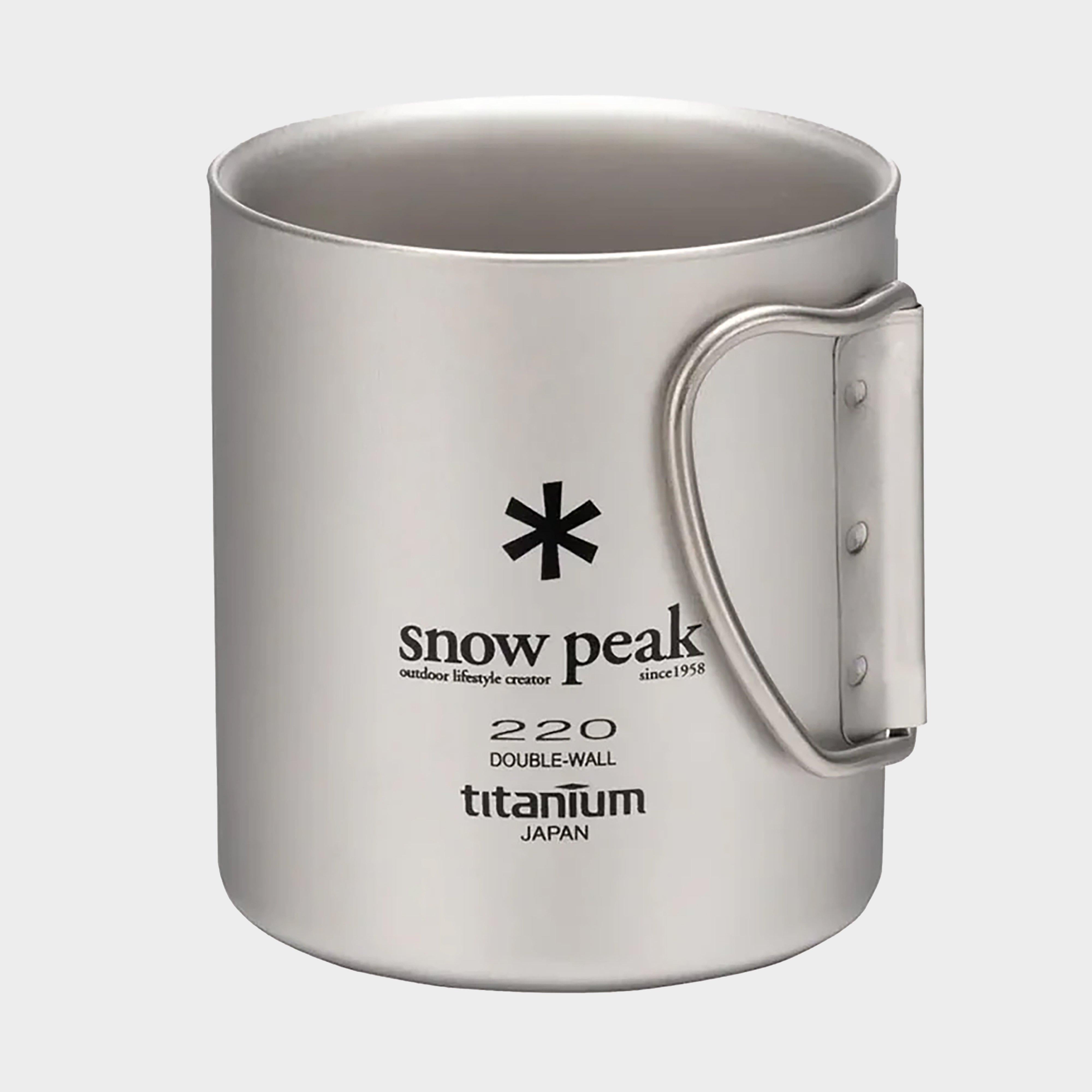 Titanium Single Wall Mugs 220ml