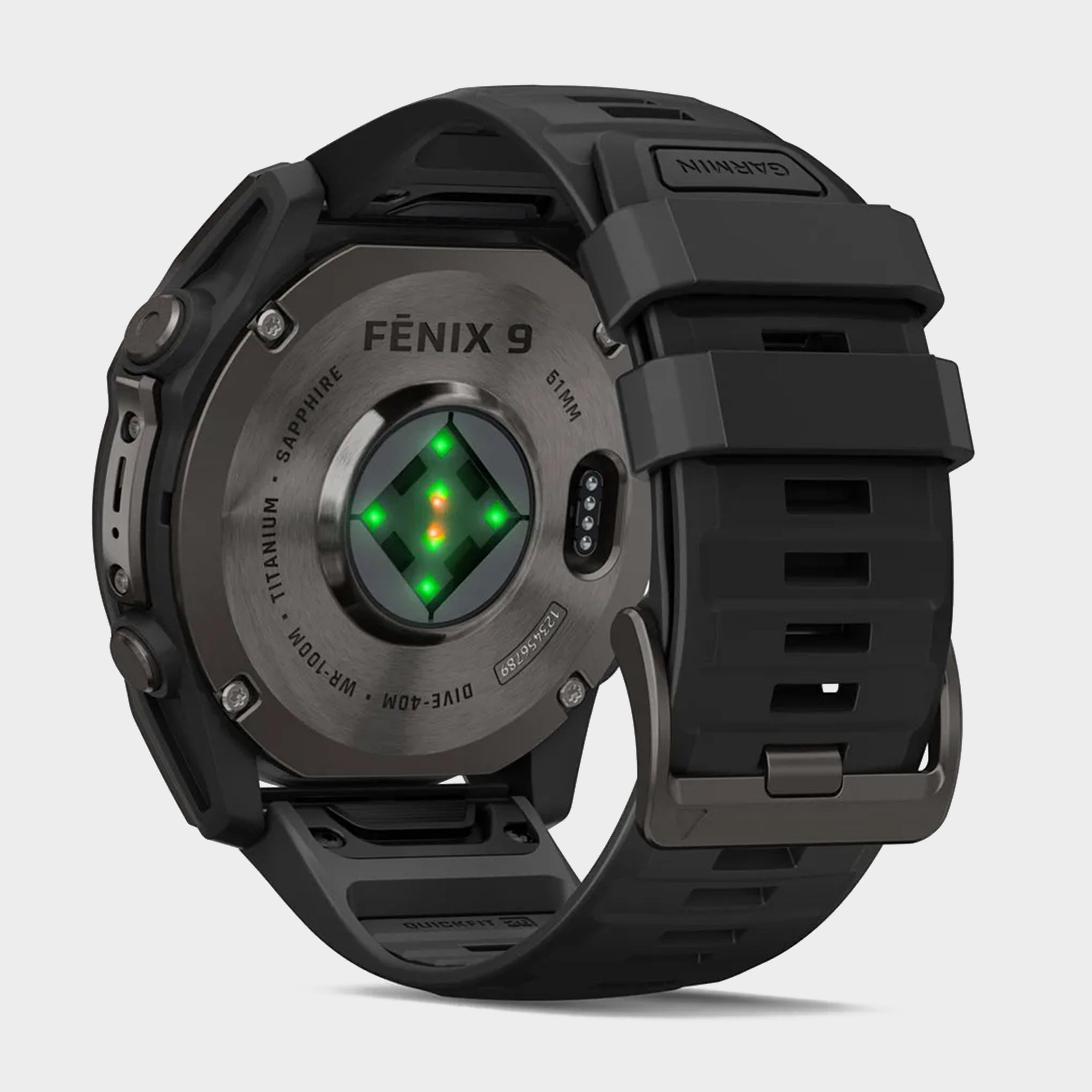 fenix® 9 51mm Black GPS Multisport Smartwatch